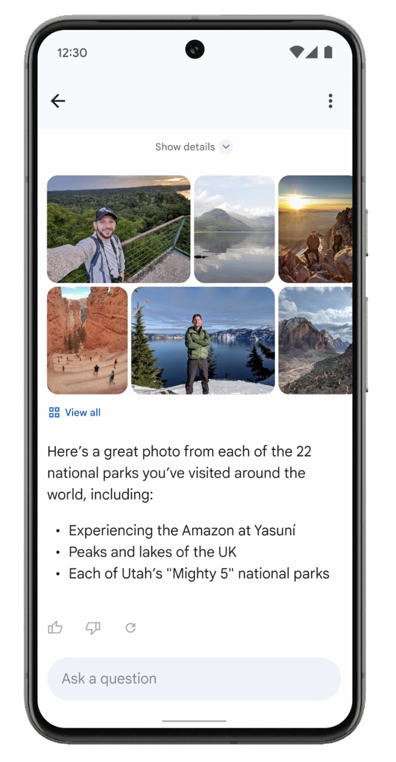 Google Photos ra mắt tính năng tìm kiếm thông minh "Hỏi ảnh" - Techlade