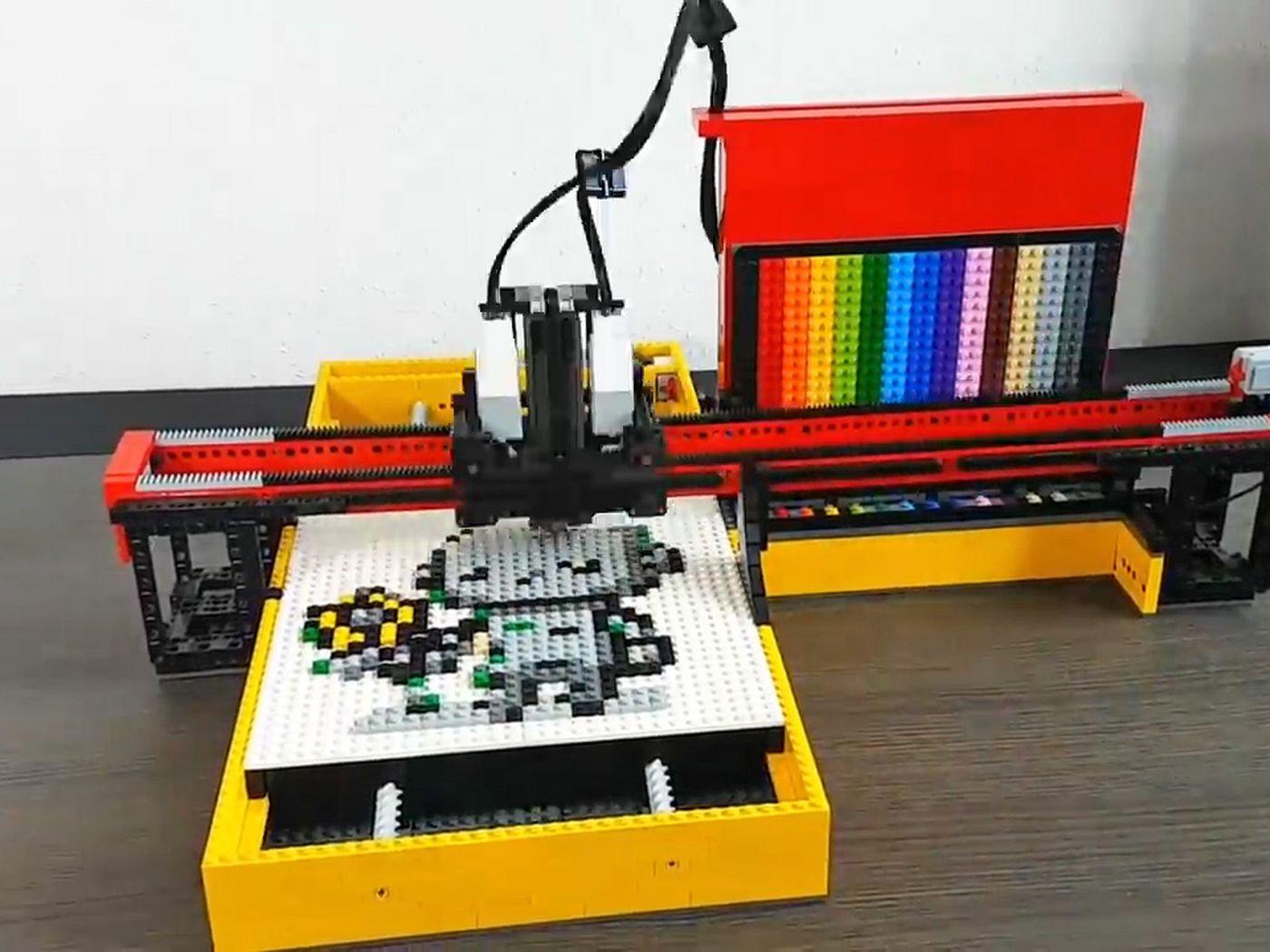 Pixelbot 3000: Biến ý tưởng AI thành kiệt tác tranh ghép Lego - Techlade