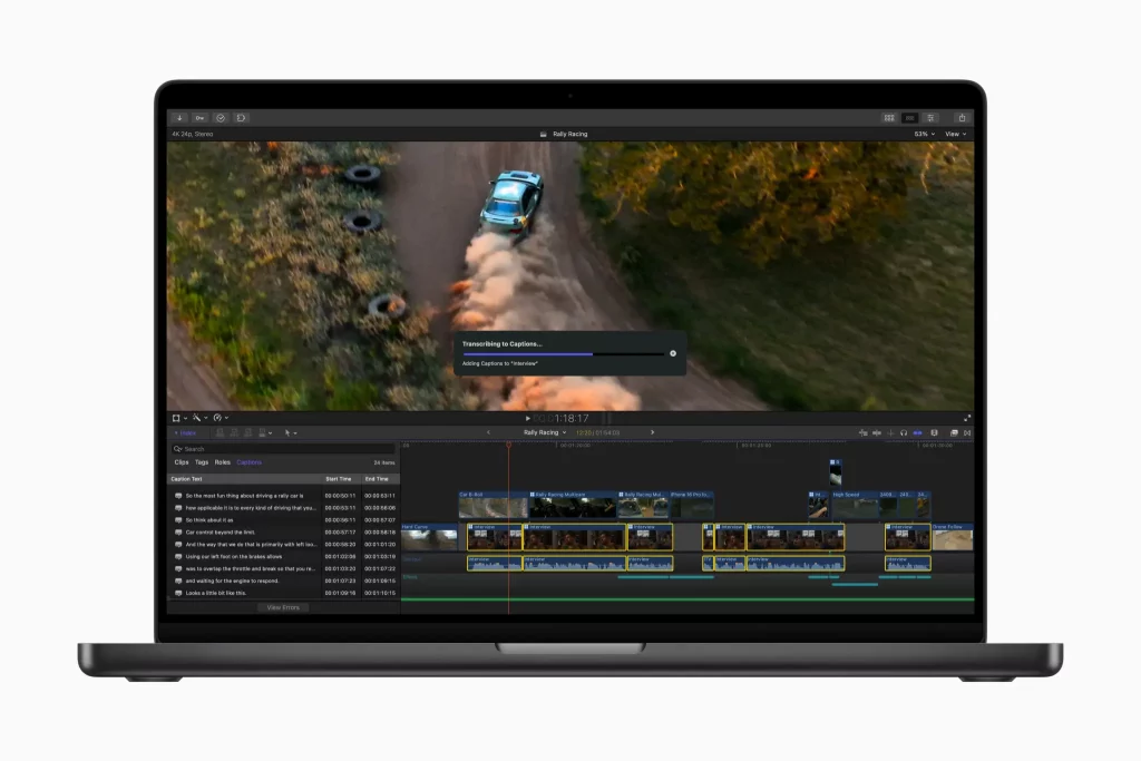Tăng tốc quy trình làm việc với Final Cut Pro 11 và AI - techlade