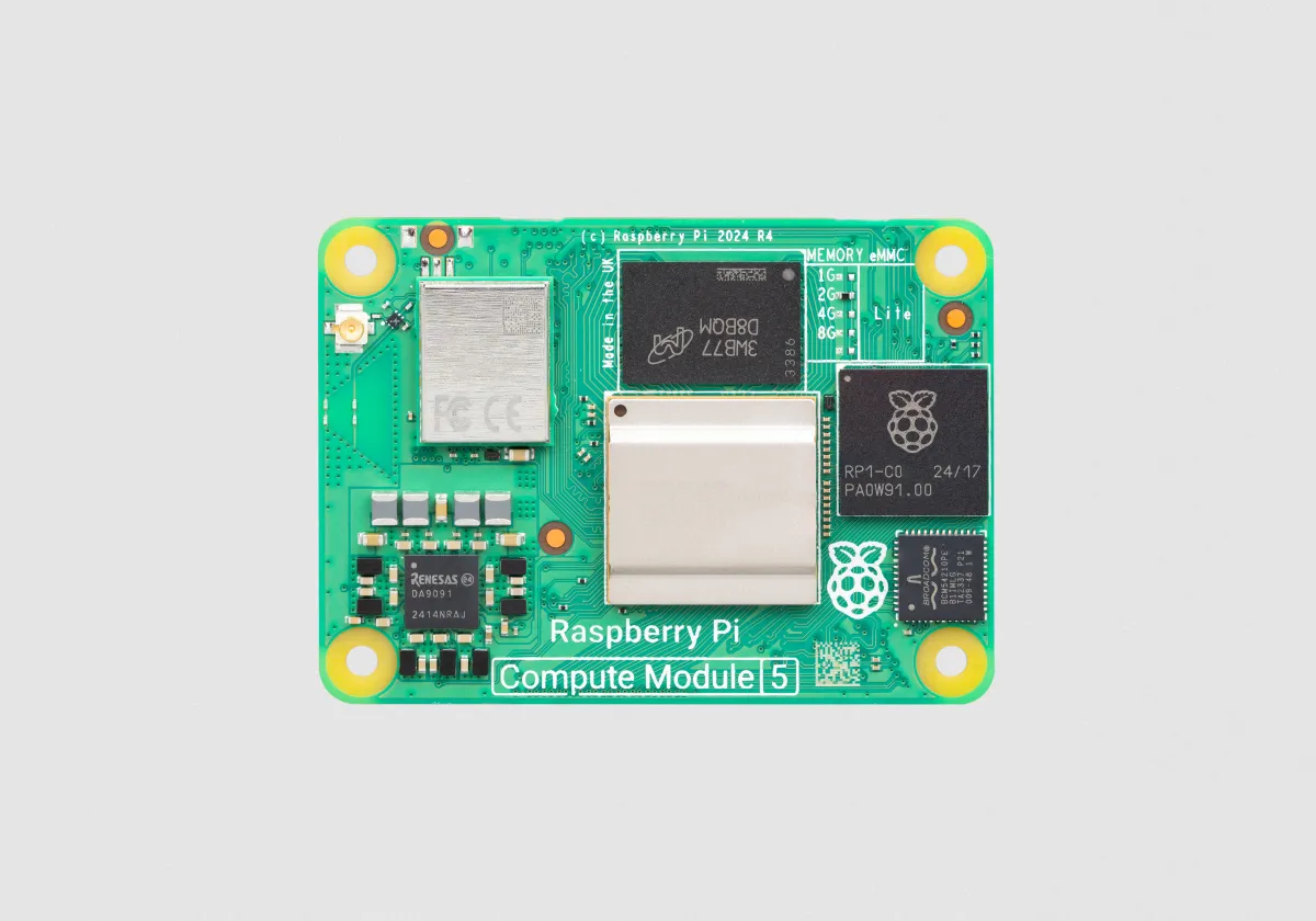 Raspberry Pi Compute Module 5 ra mắt, mạnh mẽ hơn bao giờ hết - techlade