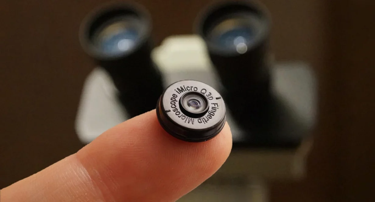 iMicro Q3p: Kính hiển vi mini mạnh mẽ cho smartphone - Techlade