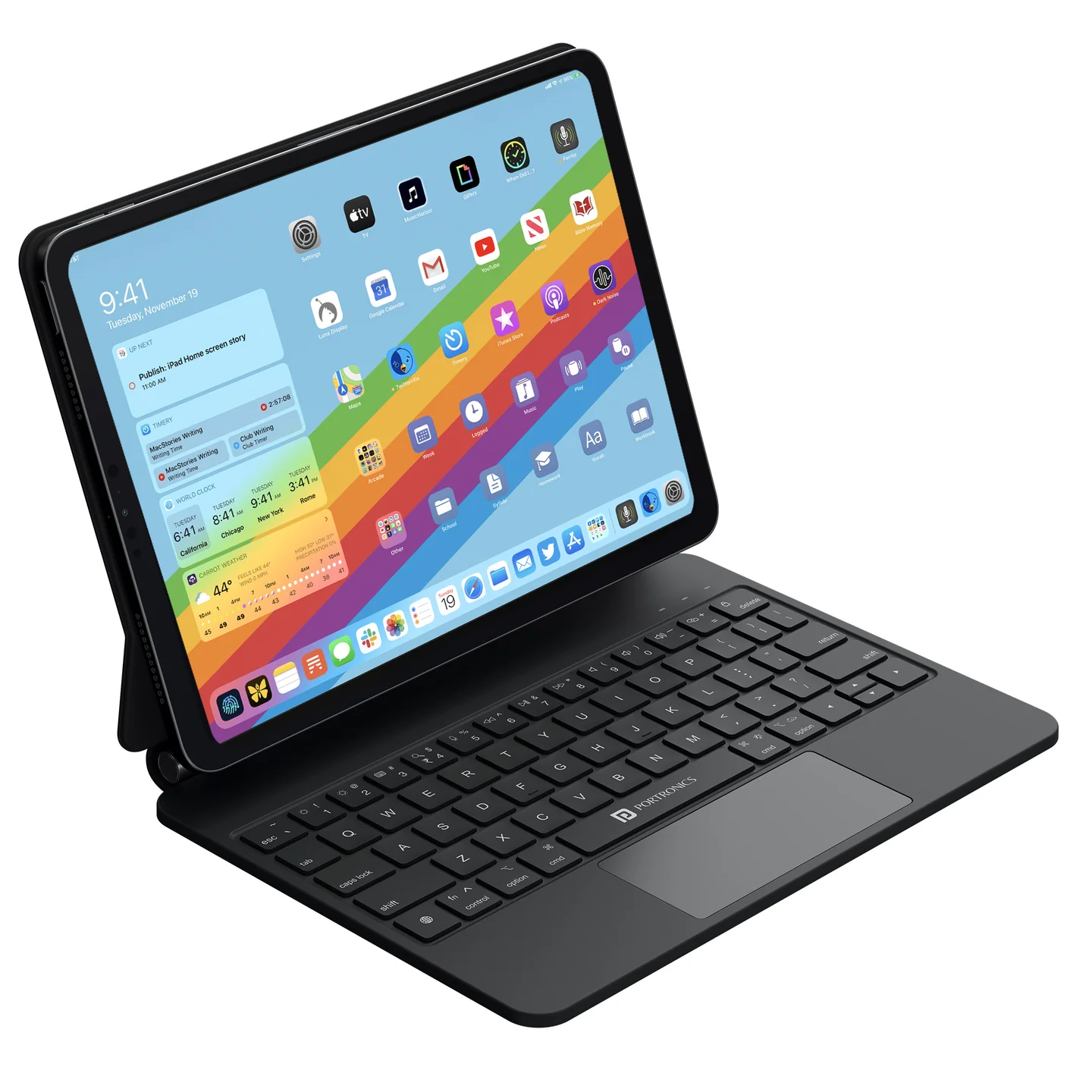 Portronics PadMate: Giải pháp bàn phím đa năng cho iPad - Techlade