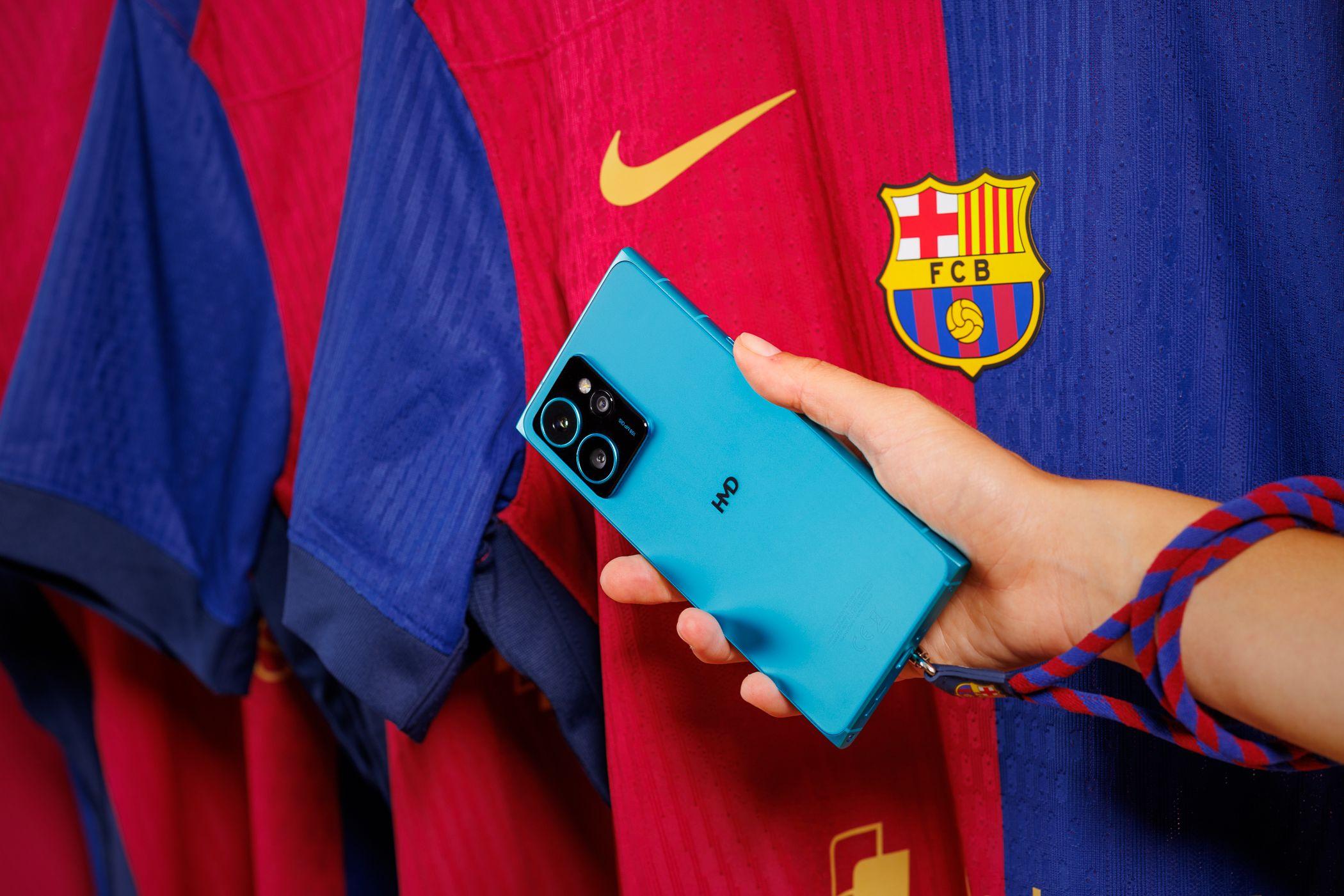 HMD Skyline Blue Topaz: Smartphone hợp tác cùng FC Barcelona - Techlade
