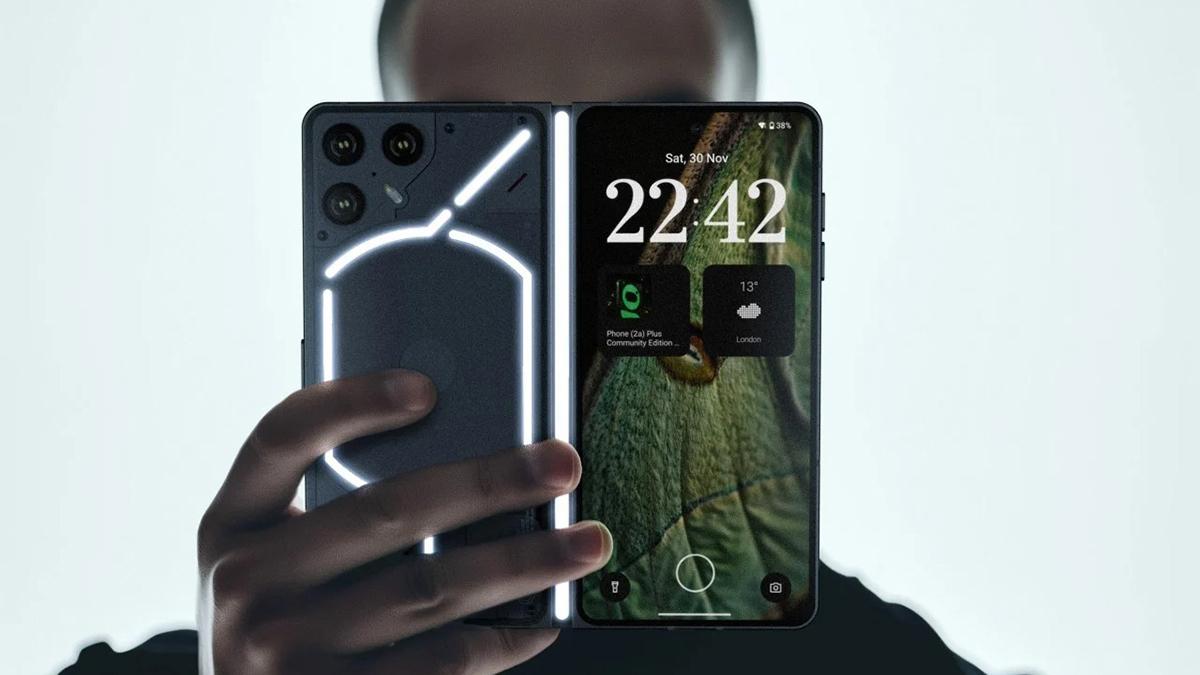 Nothing Fold (1): Màn hình gập tuyệt đẹp lộ diện trong concept mới - techlade