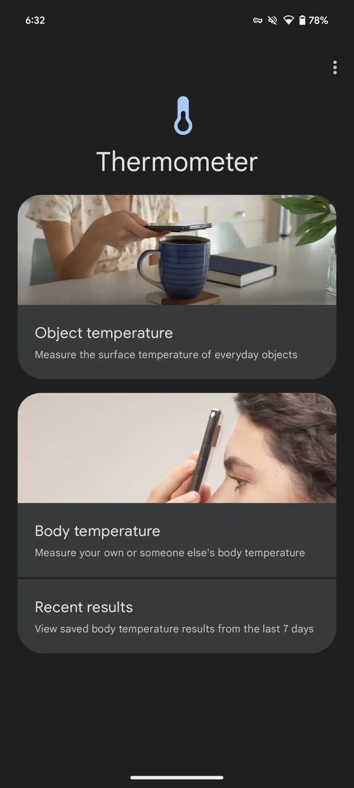 Google "nhá hàng" biểu tượng mới cho ứng dụng nhiệt kế trên Pixel - techlade
