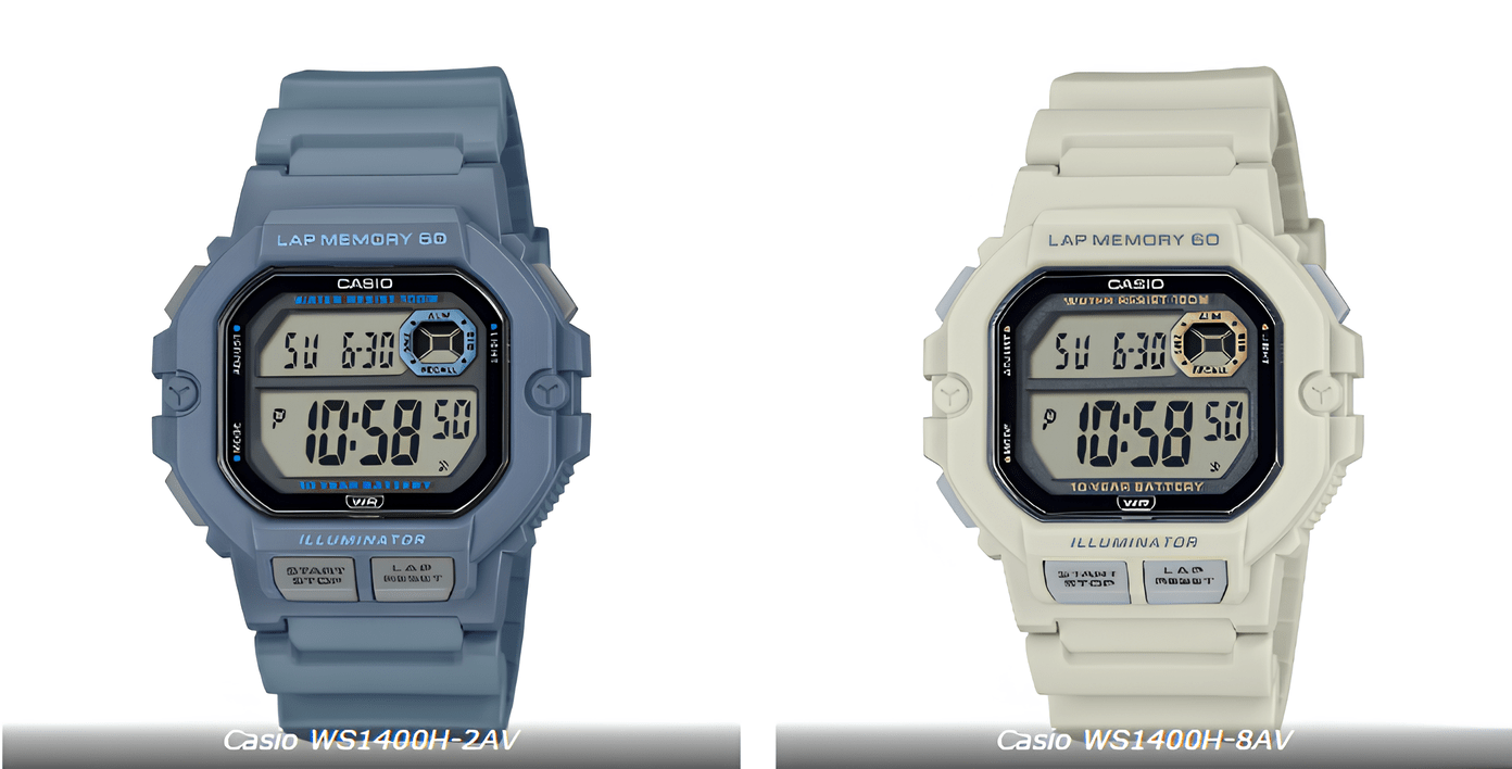 Casio WS1400H: Đồng hồ thể thao giá rẻ, bền bỉ - Techlade