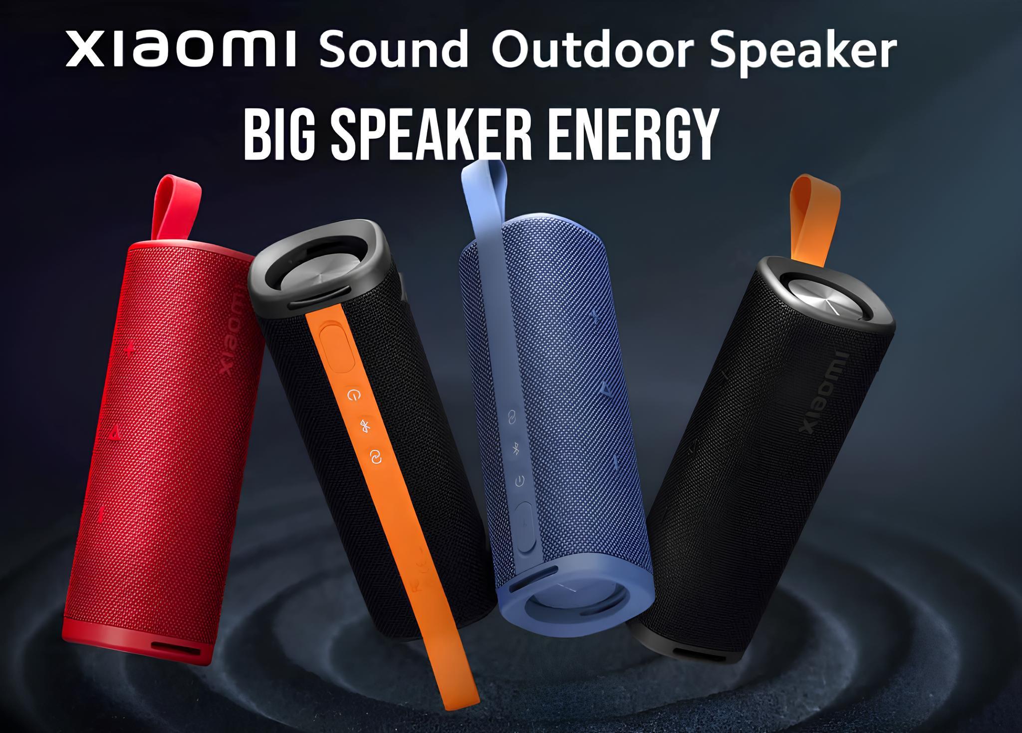 Xiaomi Sound Outdoor: Loa di động chống nước, tiện lợi - Techlade
