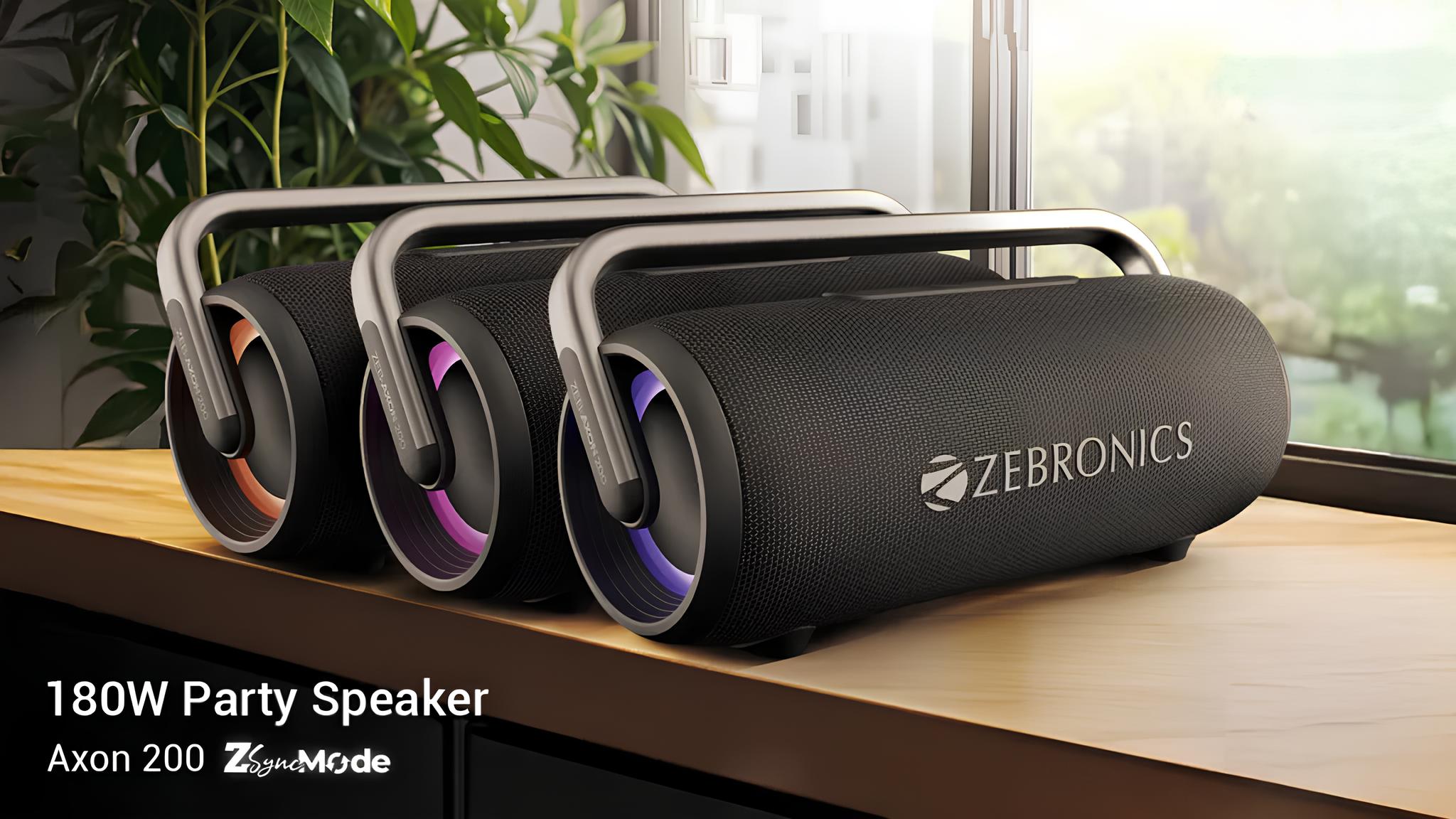 Zebronics ra mắt loa Zeb-Axon 200 công suất 180W - Techlade