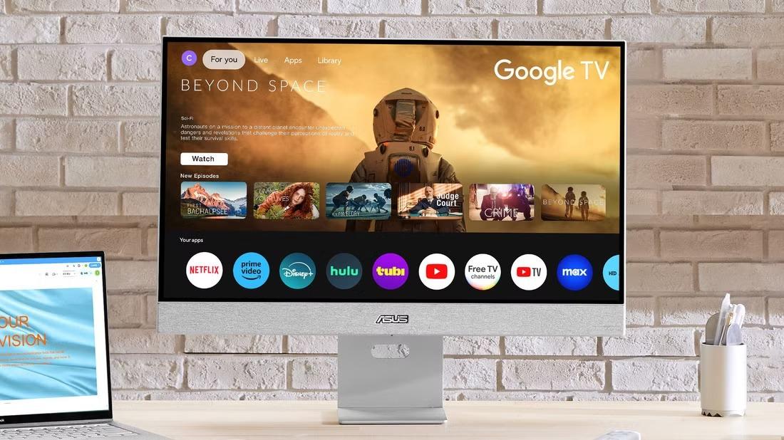 ASUS ra mắt ZenScreen: Màn hình máy tính kiêm Smart TV - techlade
