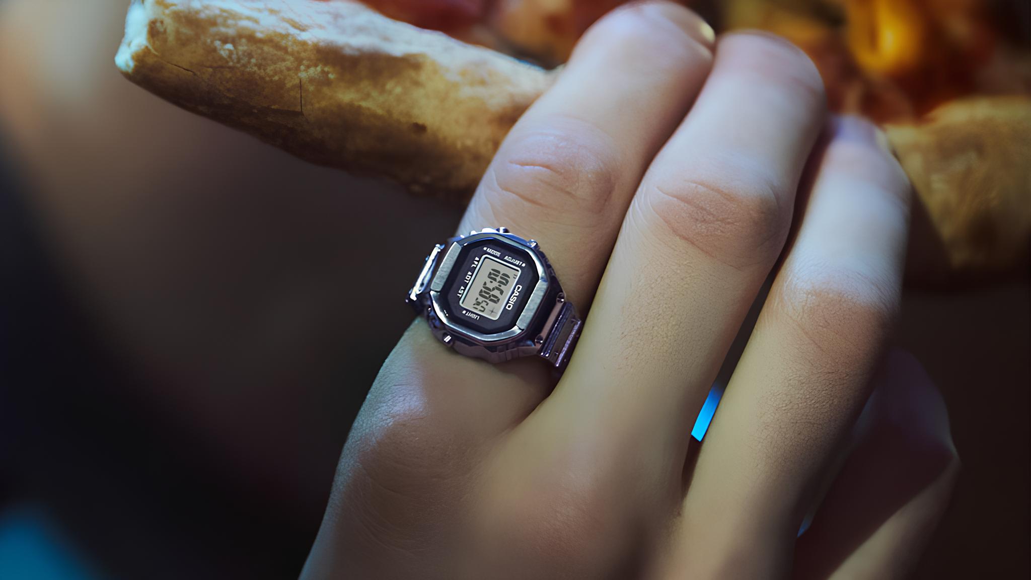 Ring Watch CRW-001: Nhẫn đồng hồ "chất lừ" với thiết kế ấn tượng từ Casio - techlade