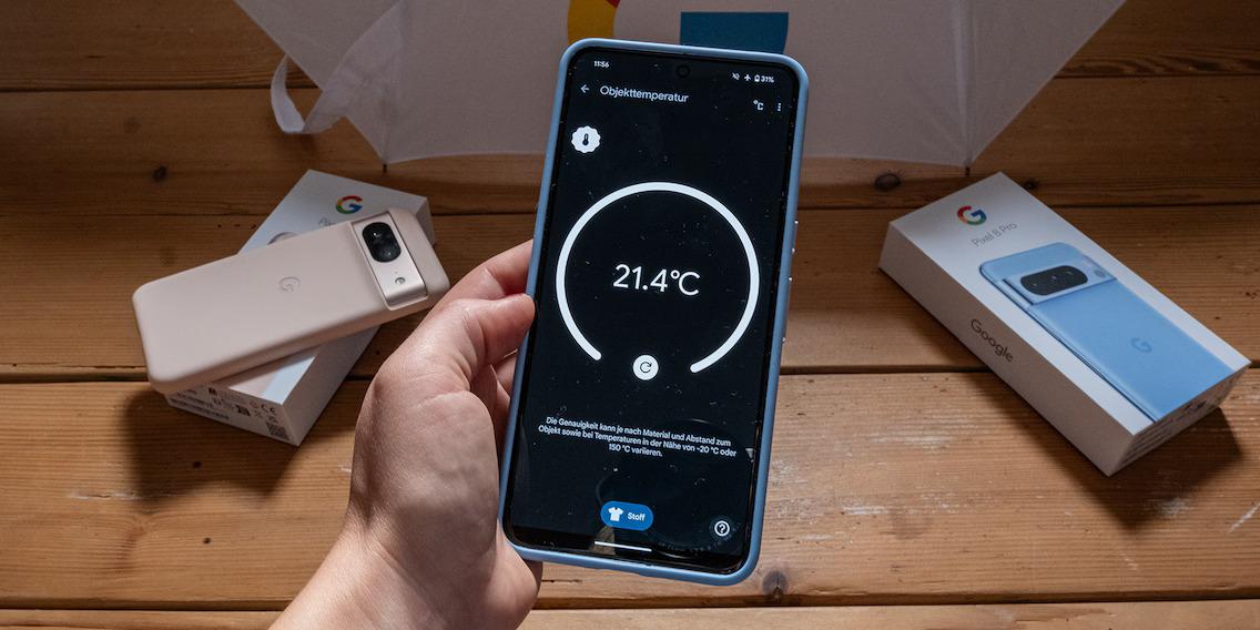 Google "nhá hàng" biểu tượng mới cho ứng dụng nhiệt kế trên Pixel - techlade