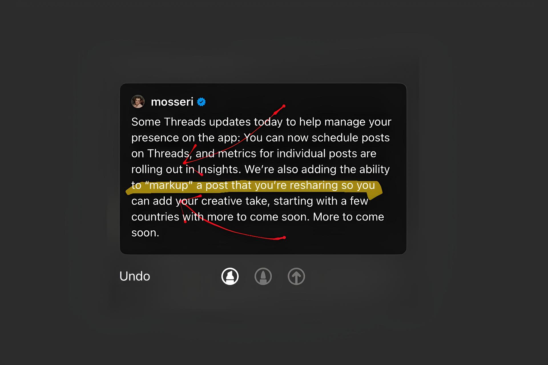 Threads thêm tính năng mới, cho phép "vẽ" lên bài viết của người khác - techlade