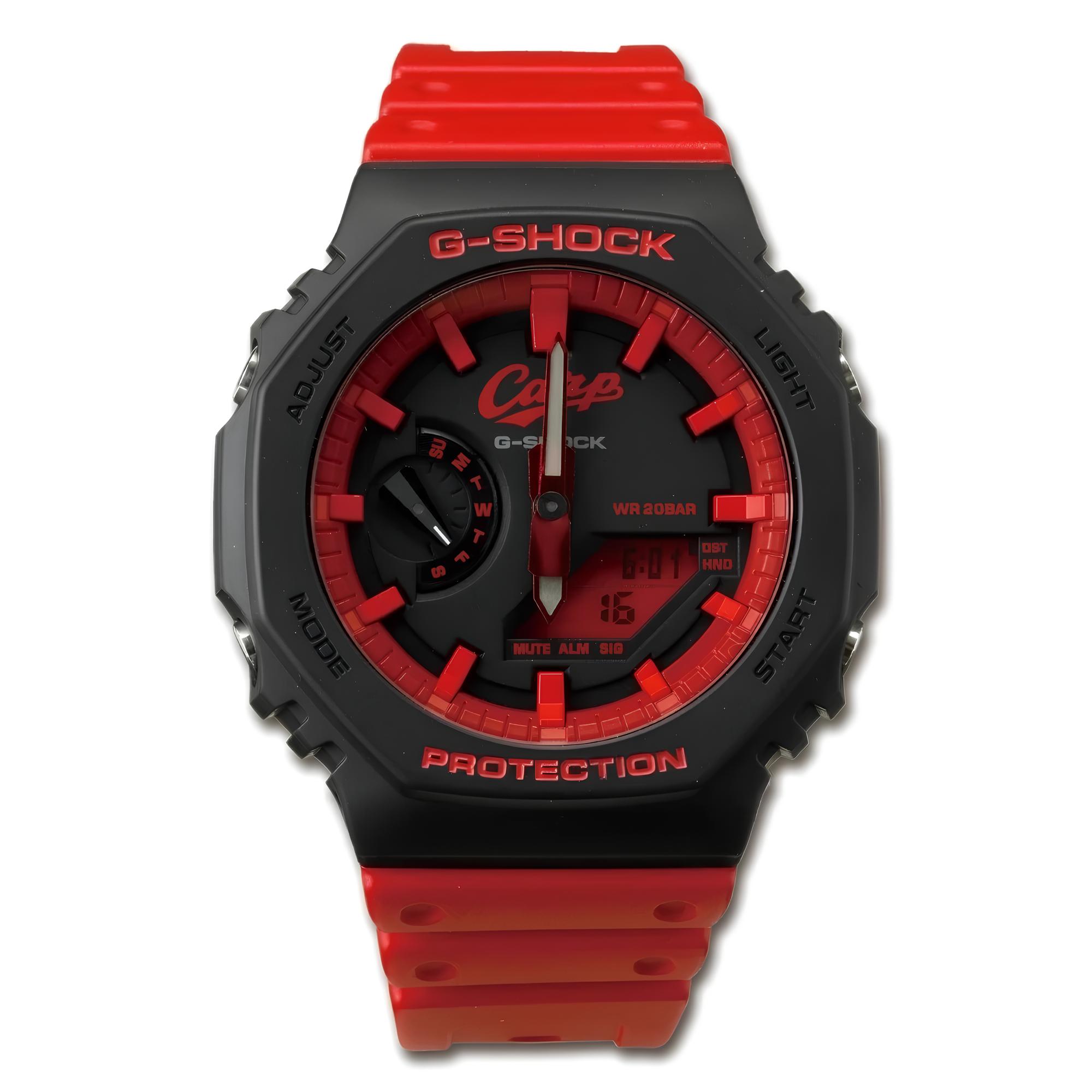 G-Shock GA-2100 Carp Limited Edition: Sắc đỏ đen huyền thoại, số lượng có hạn - techlade