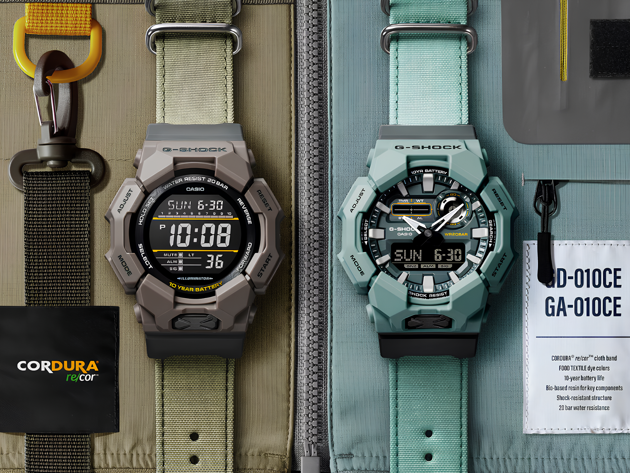 G-Shock "xanh": Đồng hồ từ nhựa sinh khối, dây đeo tái chế - Techlade
