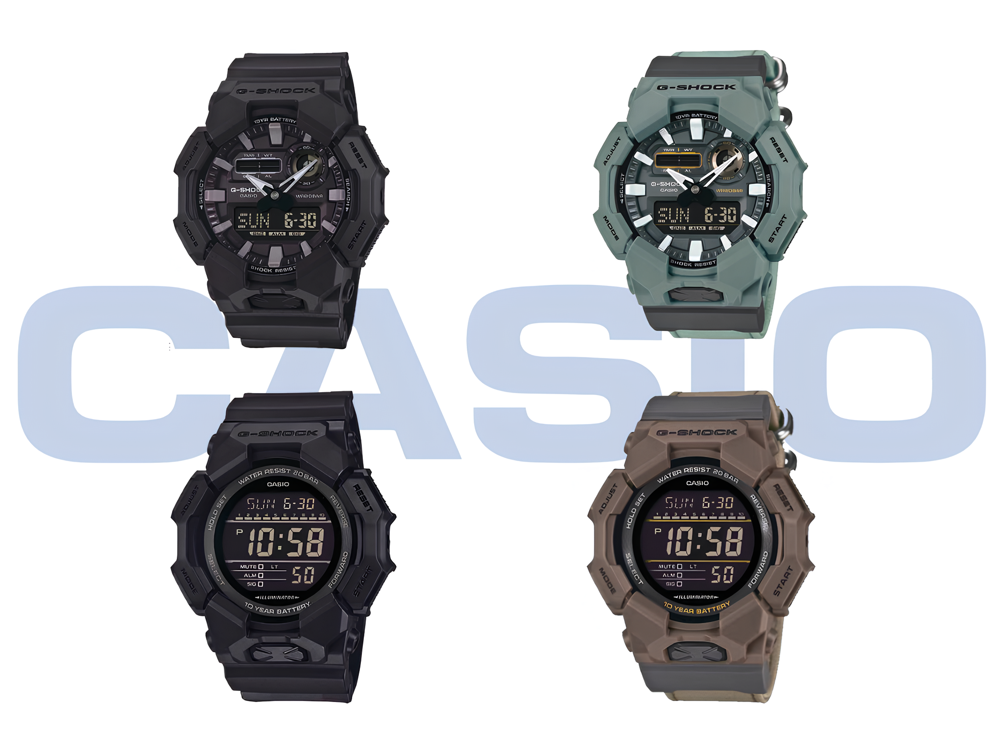 Casio tung dòng G-Shock mới với màu sắc sống động - Techlade