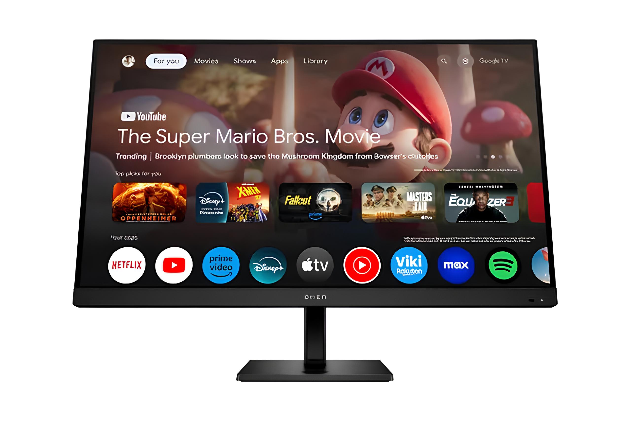 HP ra mắt màn hình chơi game tích hợp Google TV - tehclade
