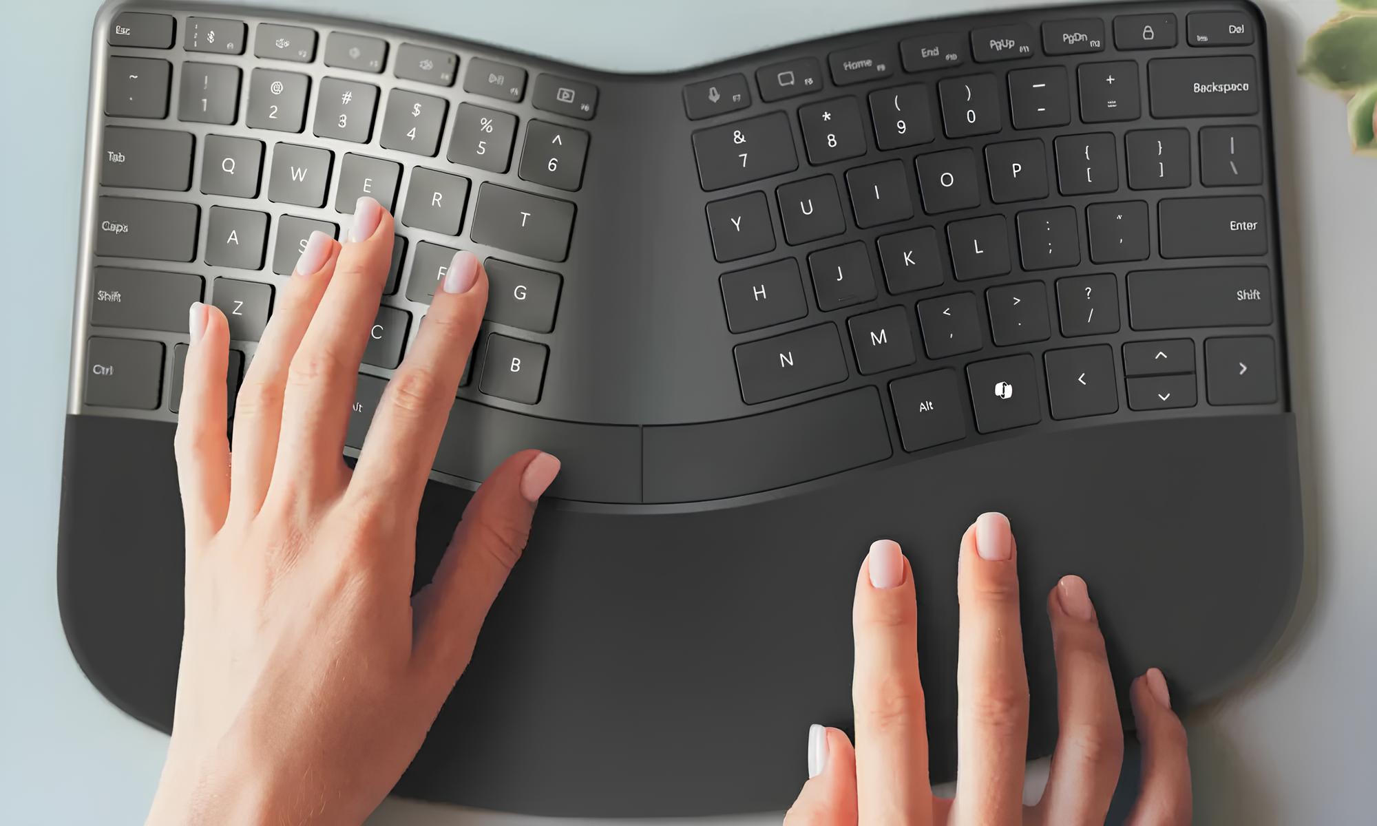 Microsoft ra mắt bàn phím ergonomic với cảm giác gõ phím tuyệt vời - te chlade
