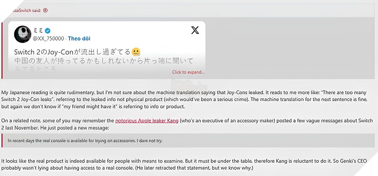 Nintendo Switch 2 xuất hiện bất ngờ trên thị trường chợ đen - techlade