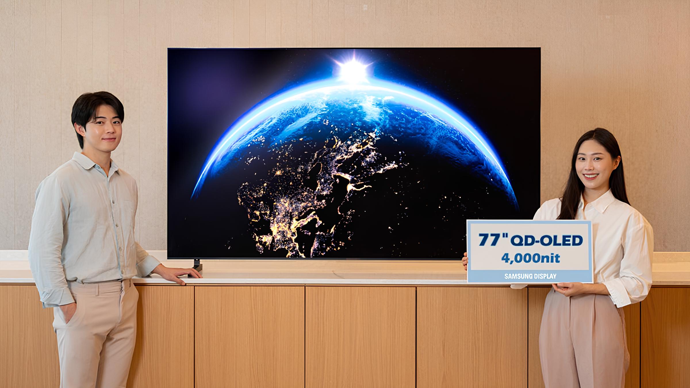 Samsung ra mắt màn hình QD-OLED 4,000 nit, sáng nhất thế giới - techlade