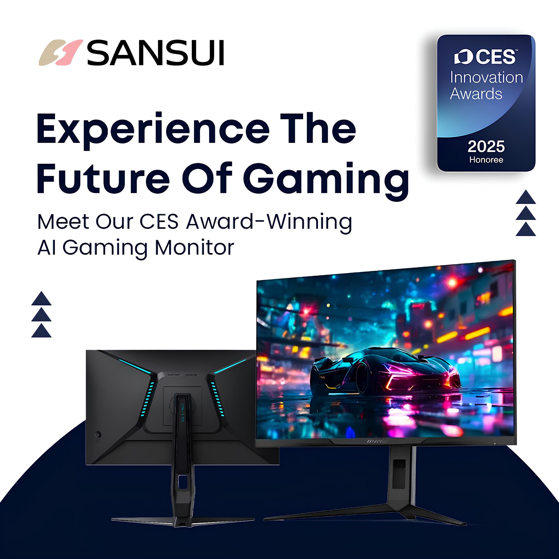 Sansui sẽ "khuấy đảo" thị trường với TV OLED và màn hình chơi game AI mới? - techlade