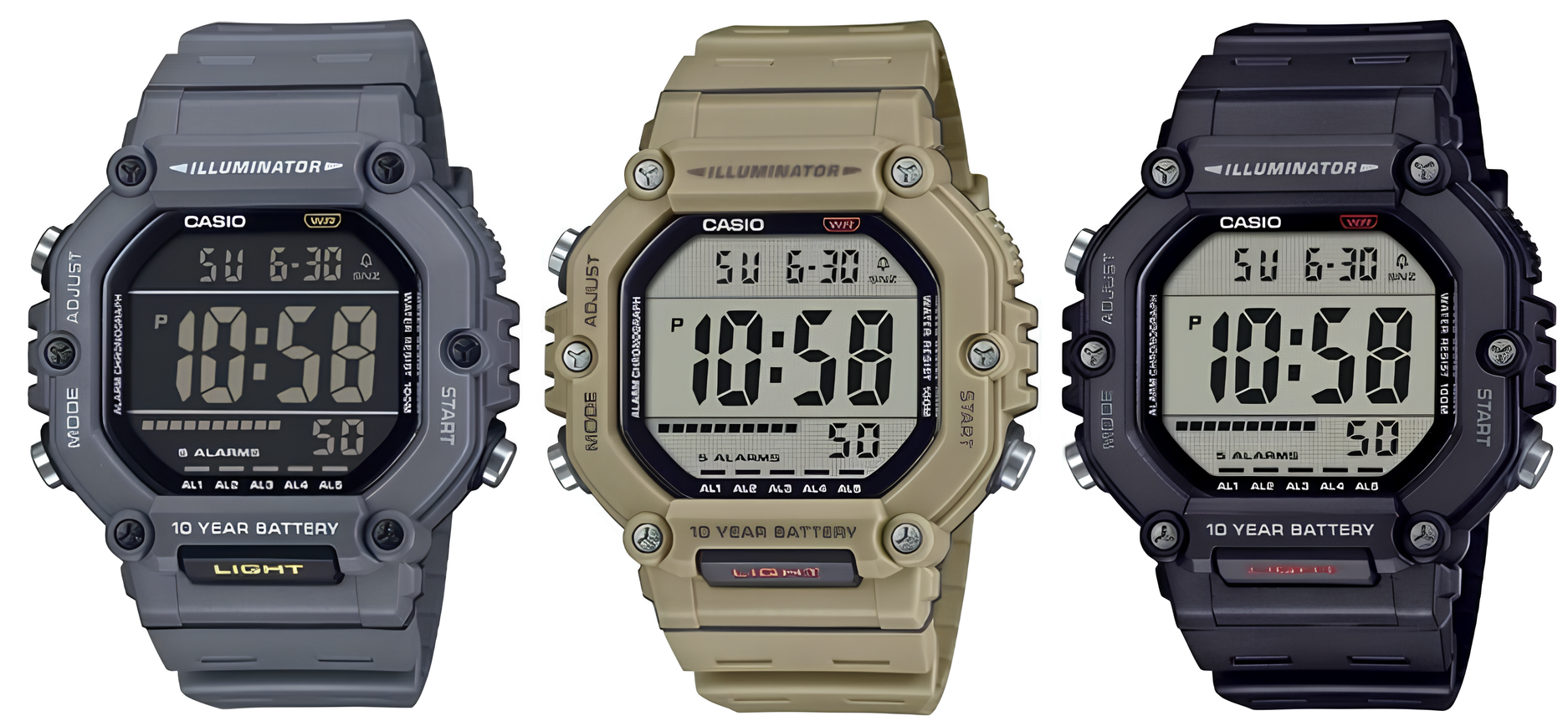 AE-1600 lên kệ: Casio ra mắt đồng hồ bền bỉ, đa năng - Techlade