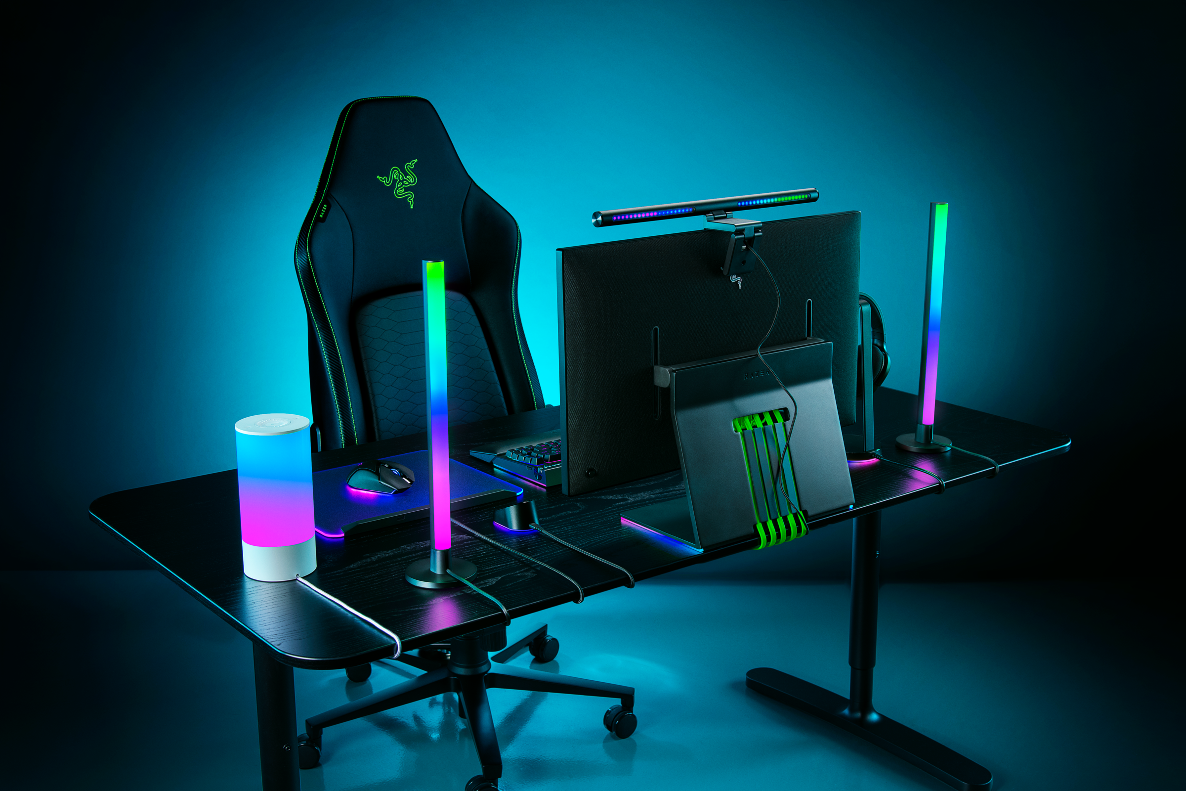 Razer giới thiệu Aether Light Bars cho game thủ - Techlade
