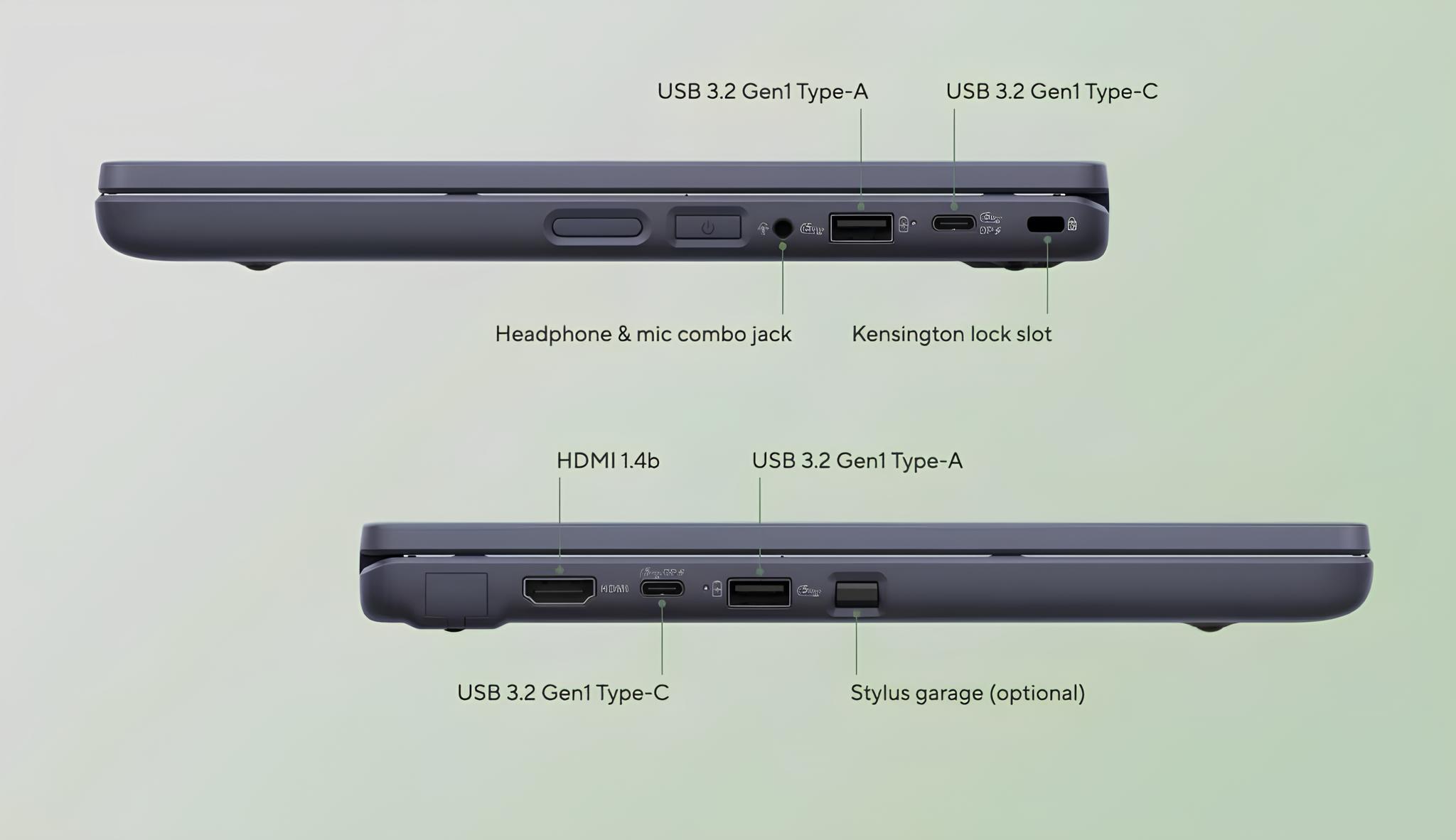 ASUS nâng cấp Chromebook CR Series: WiFi 6, 4G và bút stylus USI - techlade