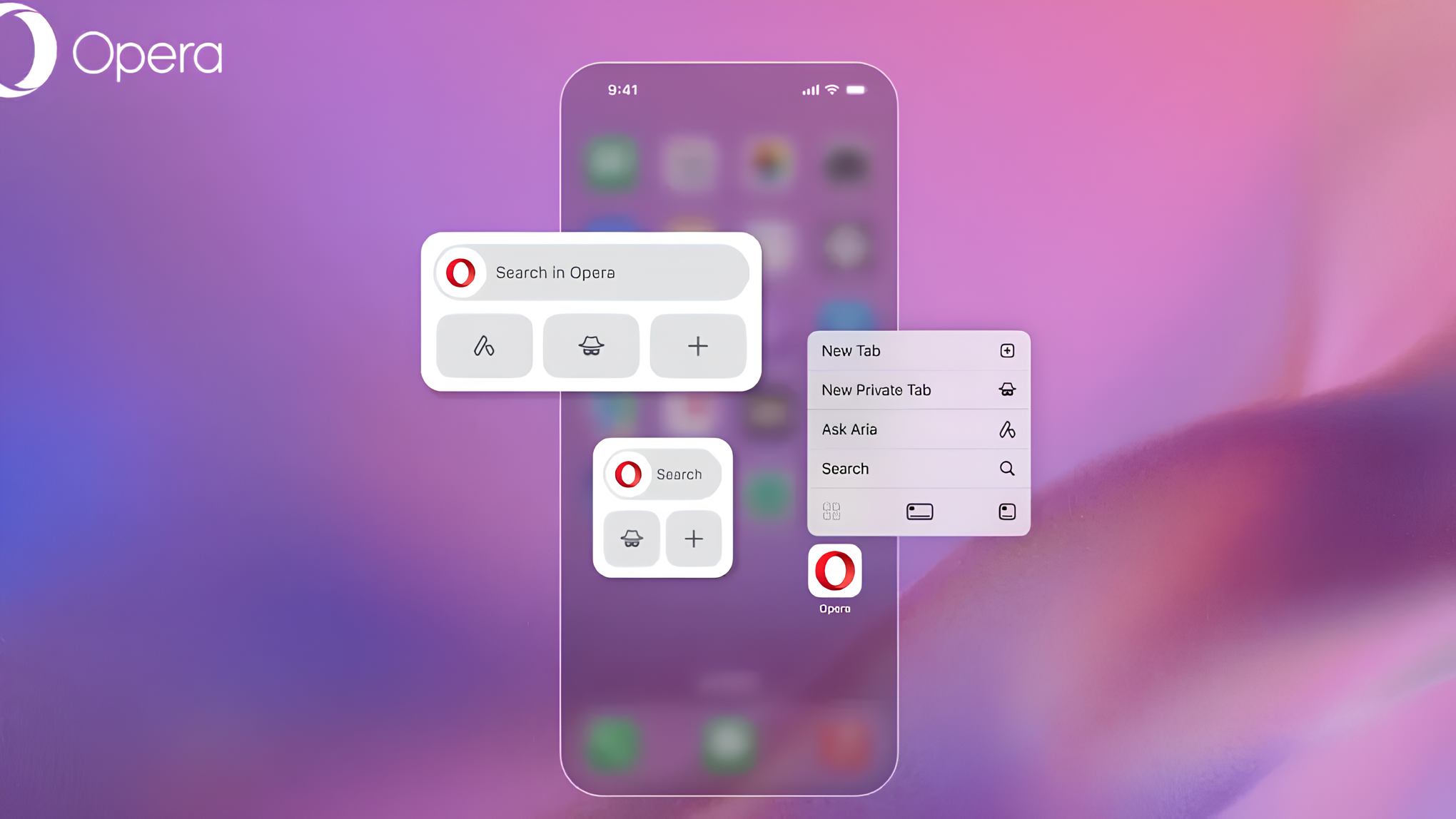 Opera tăng tốc với tính năng AI và widget trên iPhone - Techlade