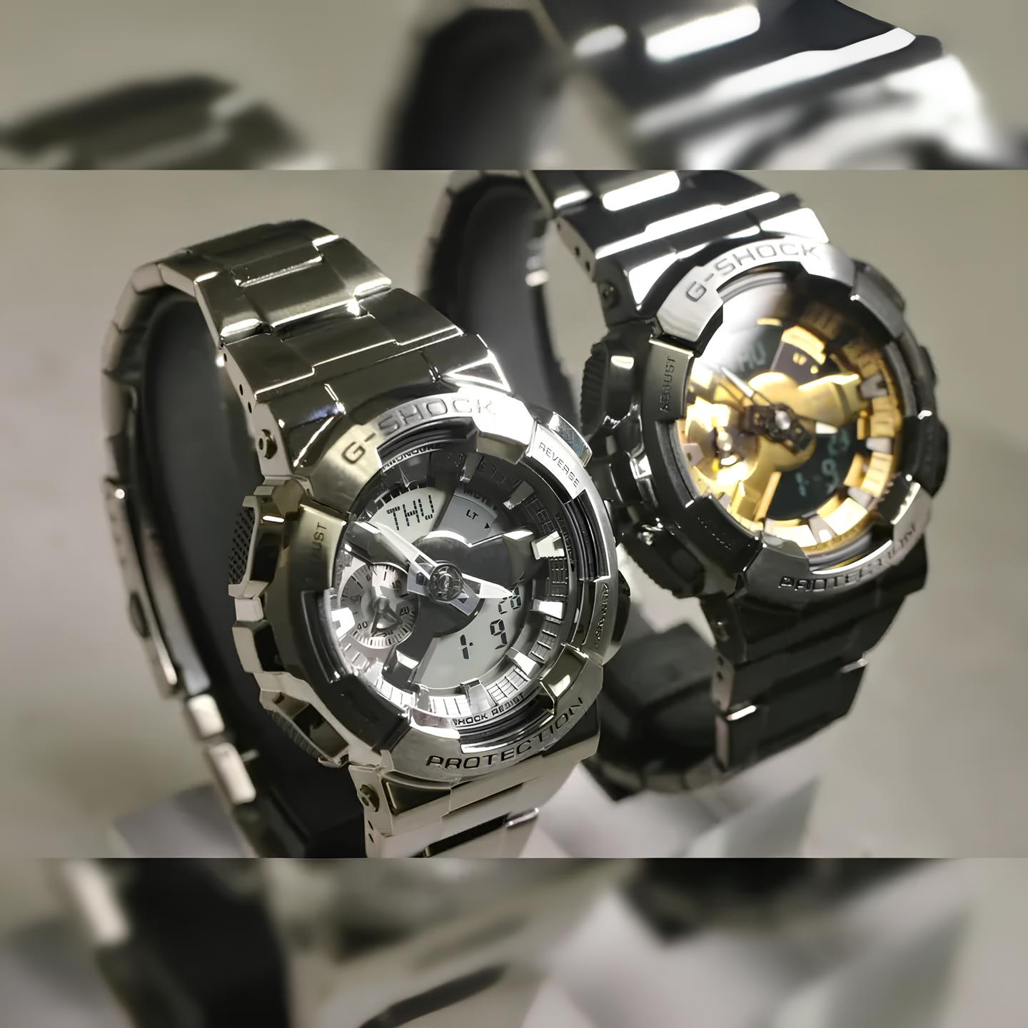 G-Shock GM-110 phiên bản kim loại cao cấp: Rò rỉ hình ảnh đầu tiên - techlade