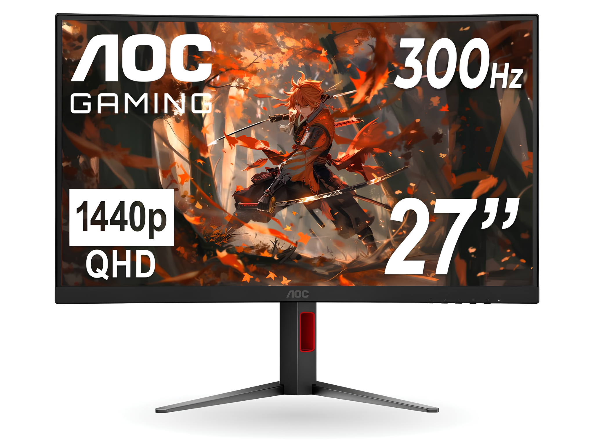 AOC CQ27G4ZH: Màn hình gaming QHD 300Hz, cong 1500R, giá "siêu rẻ" - Techlade