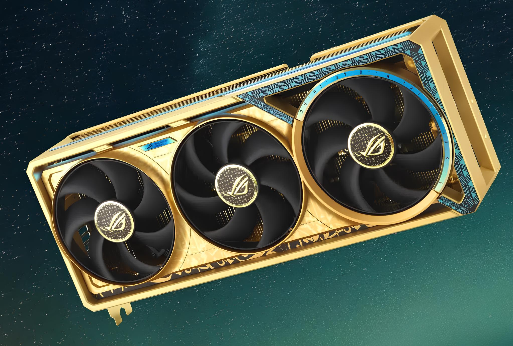 Asus ROG Astral RTX 5090 Dhahab OC: Card đồ họa "vàng ròng" với thiết kế Ả Rập - Techlade