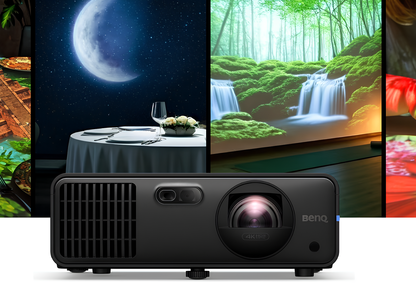 BenQ LK835ST: Máy chiếu laser 4K "siêu sáng" cho doanh nghiệp, kết nối không dây - Techlade