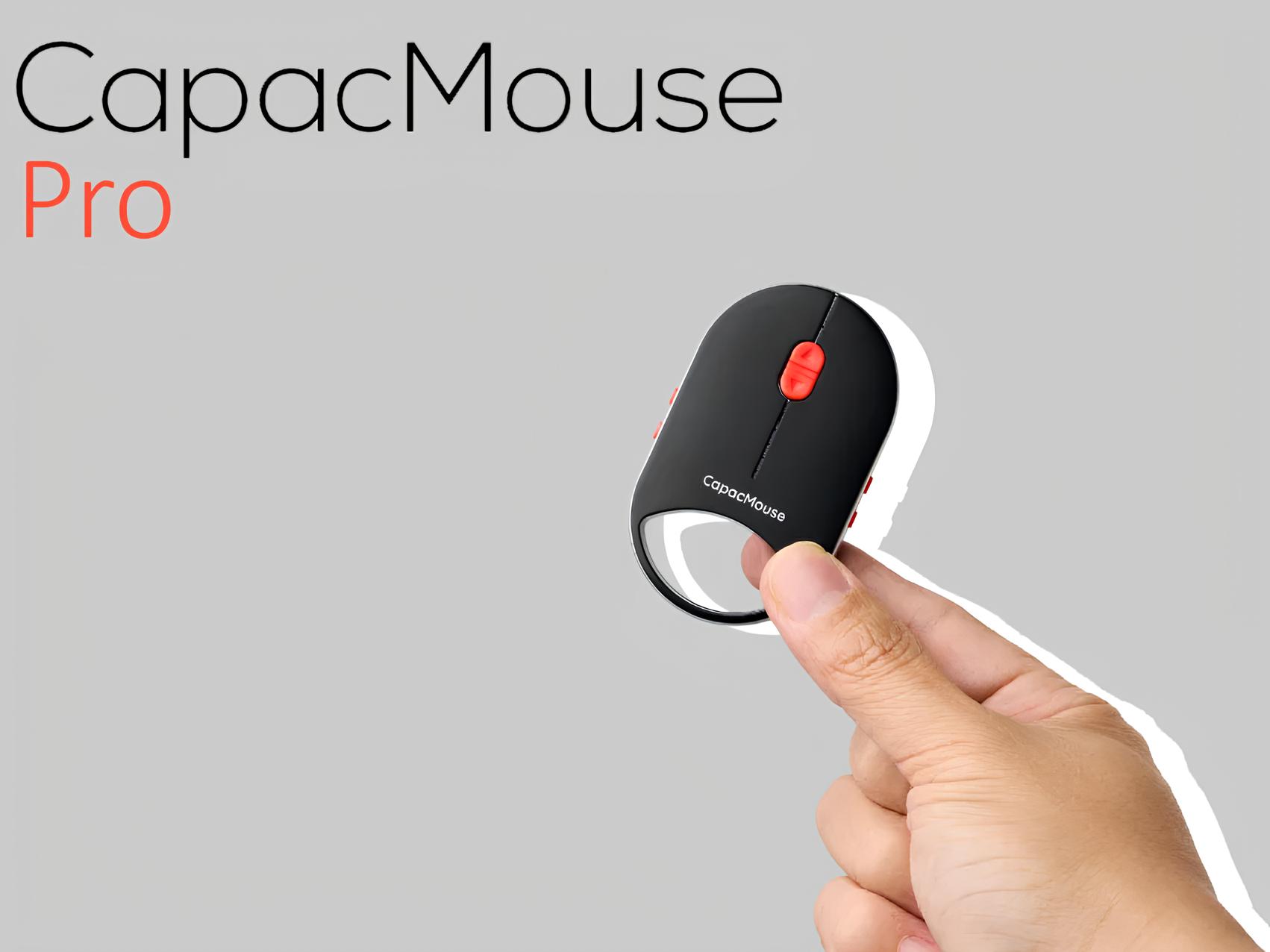 CapacMouse Pro: Chuột không dây nhỏ như chìa khóa xe hơi - Techlade