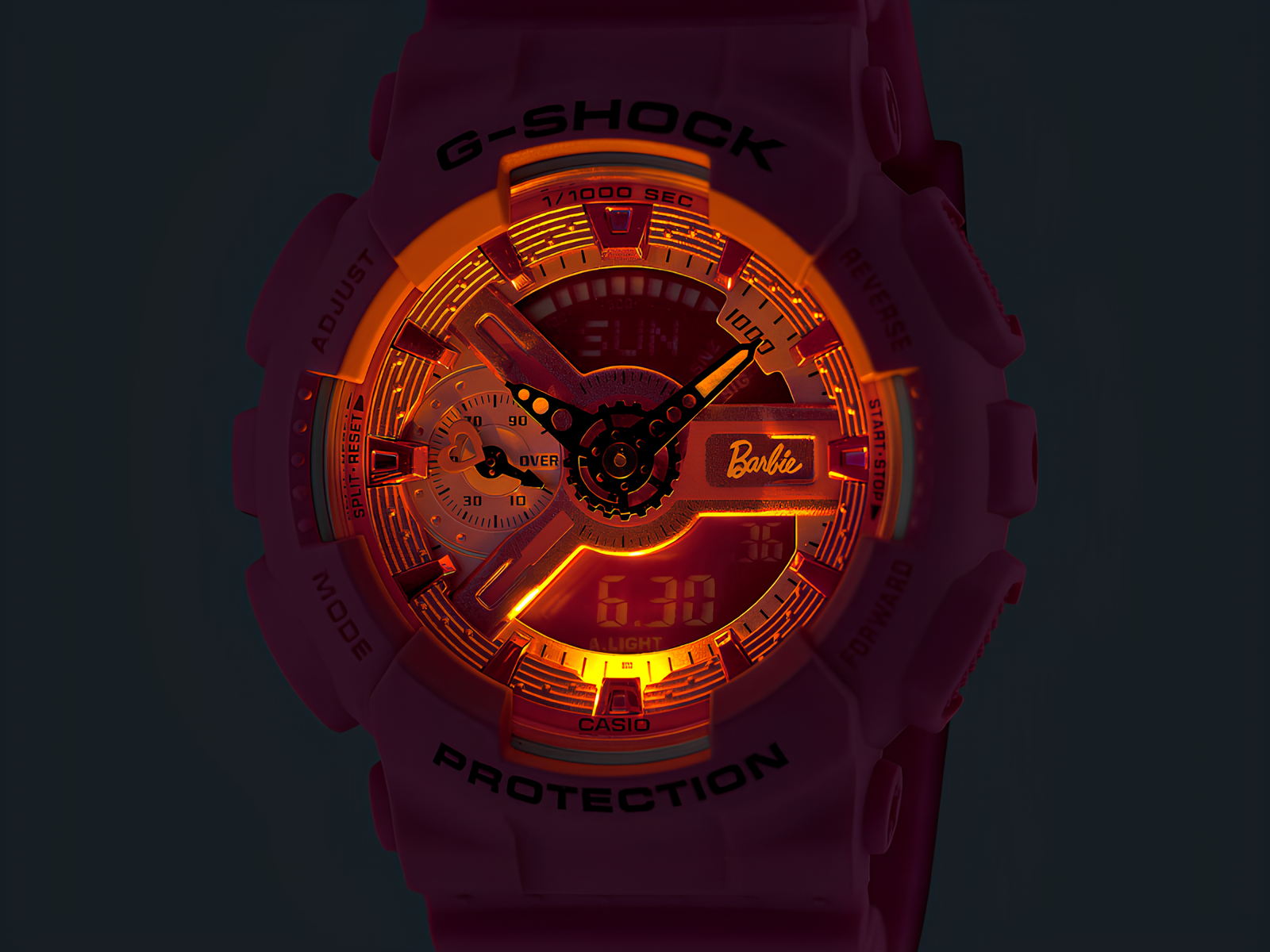 Casio G-Shock "hợp tác" Barbie, ra mắt đồng hồ GMA-S110BE-4A - Techlade