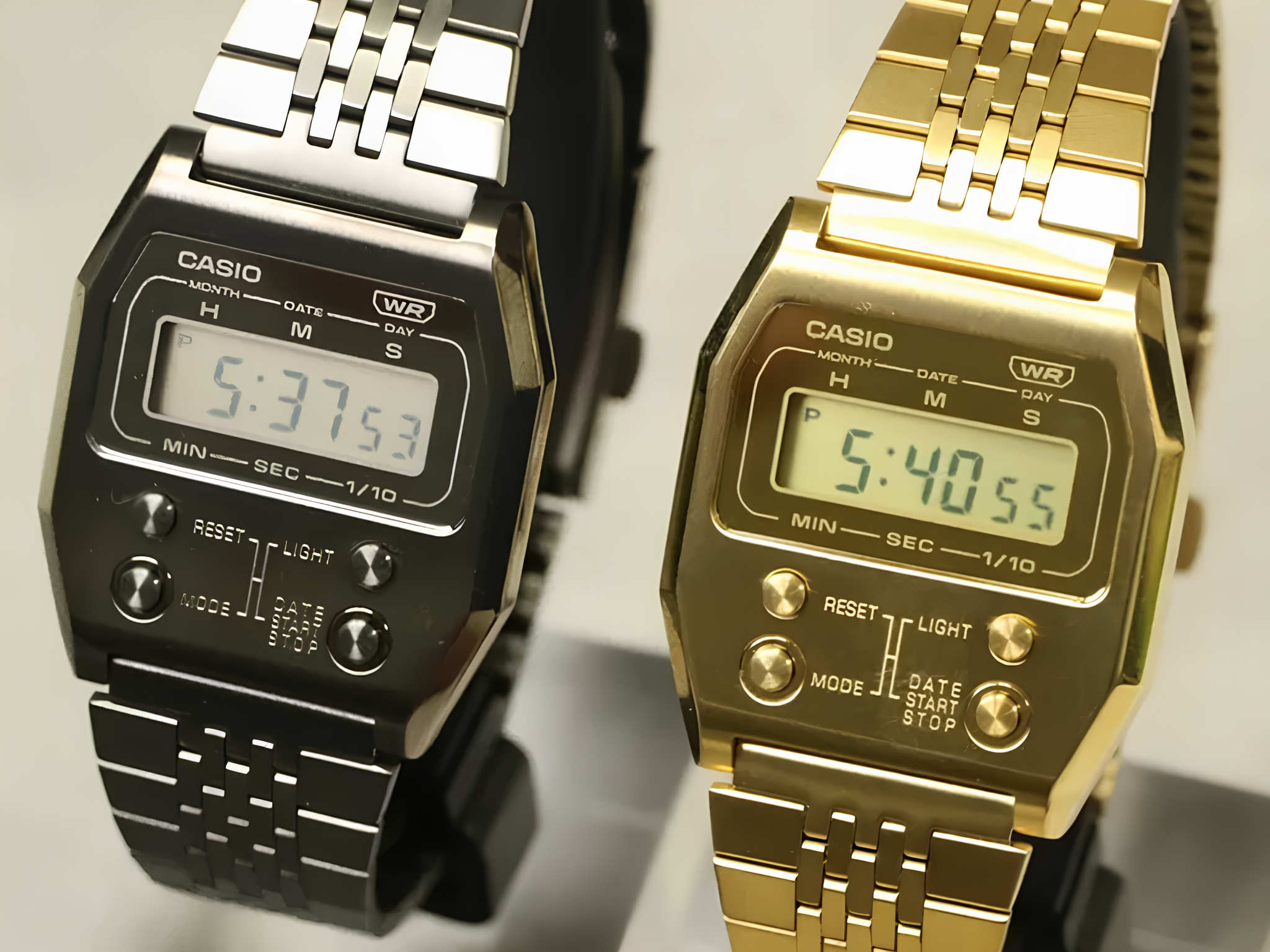 Casio A1100GV: Đồng hồ "retro" với vỏ kim loại, sang trọng và hoài cổ - Techlade