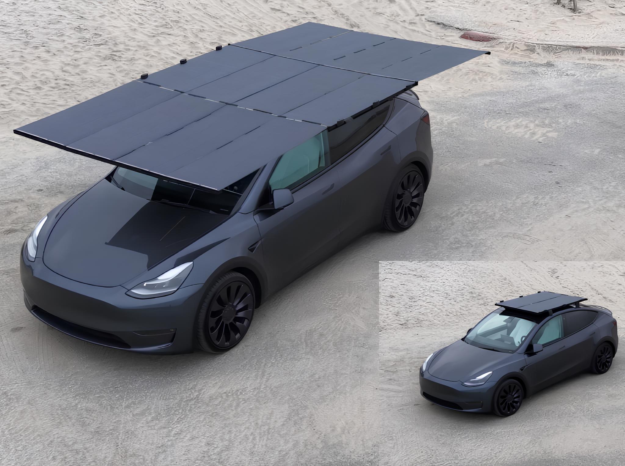 Dartsolar: Giá nóc năng lượng mặt trời, "tặng" 40 dặm cho xe điện mỗi ngày - Techlade