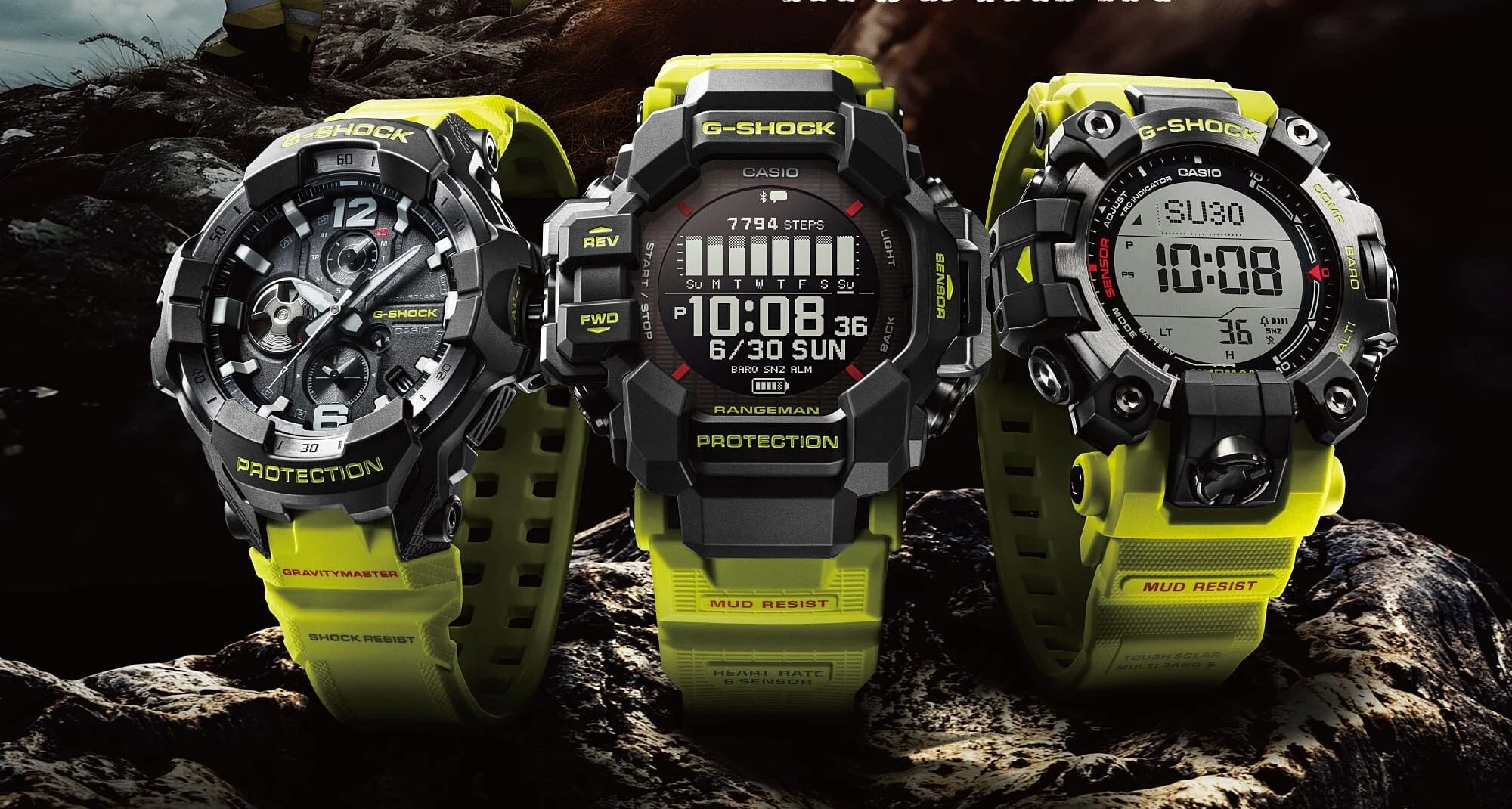 Casio ra mắt đồng hồ Master of G "Caution Yellow" siêu bền tại Nhật Bản - techlade