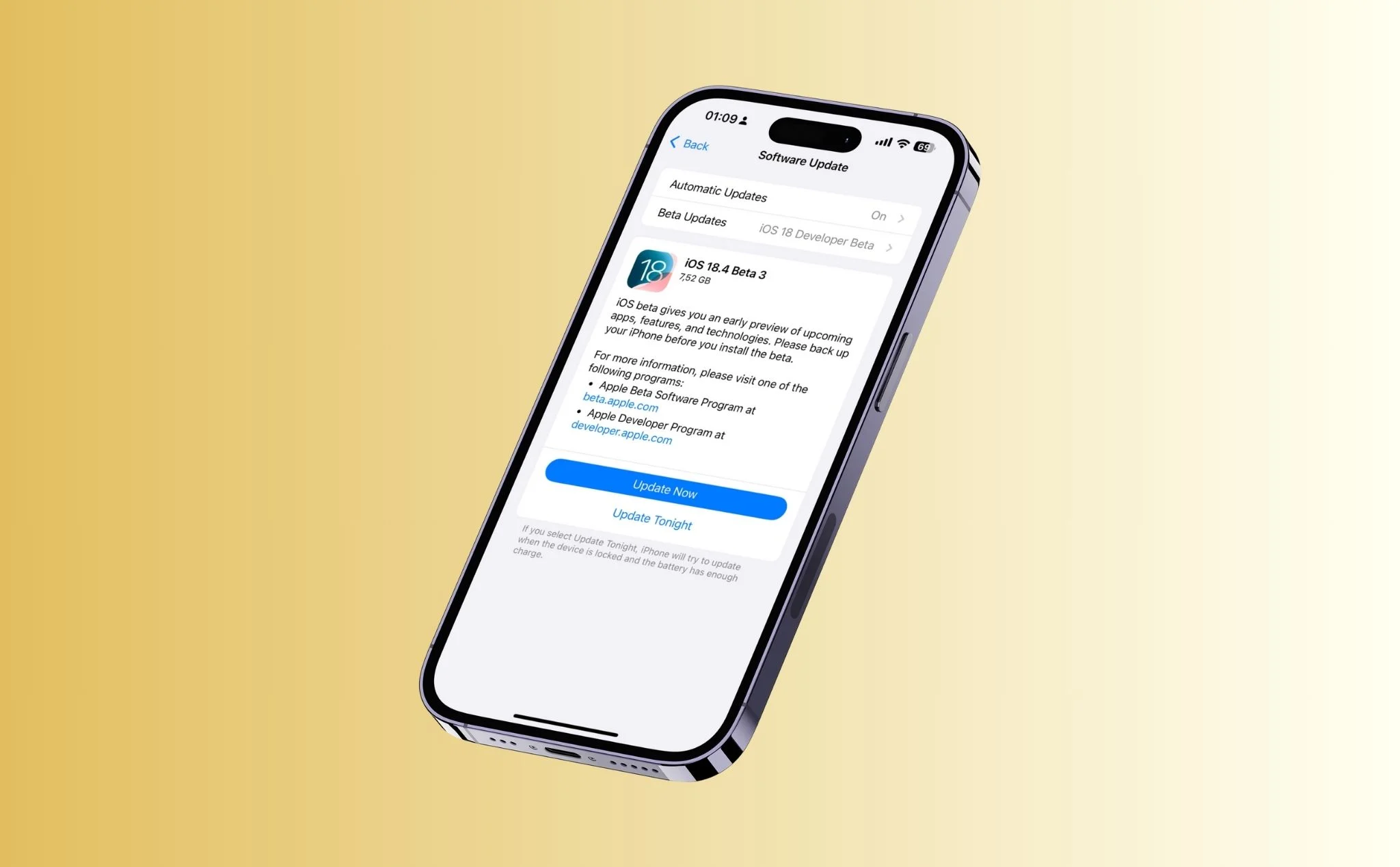 iOS 18.4 beta 3 chính thức ra mắt, cùng loạt cập nhật phần mềm Apple - techlade