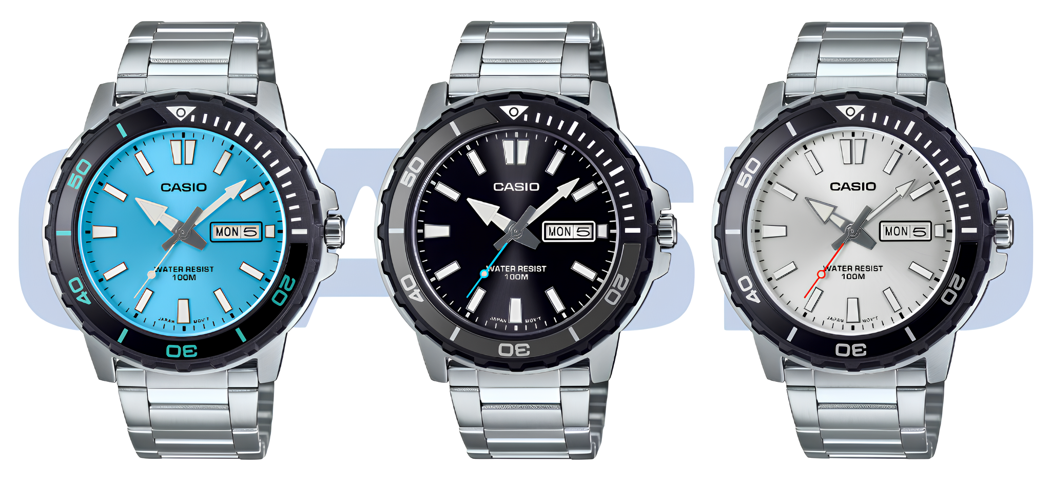 Casio "trình làng" ba phiên bản màu mới cho dòng đồng hồ MTD-125D - Techlade