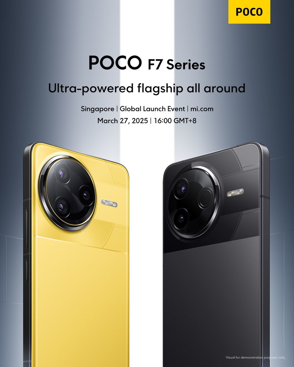 POCO F7 Pro, F7 Ultra: Lộ diện ngày ra mắt toàn cầu cùng thiết kế chính thức - techlade