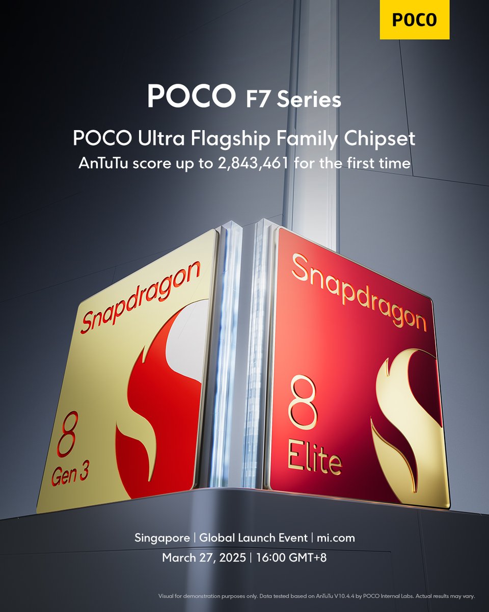 POCO F7 Pro, F7 Ultra: Lộ diện ngày ra mắt toàn cầu cùng thiết kế chính thức - techlade