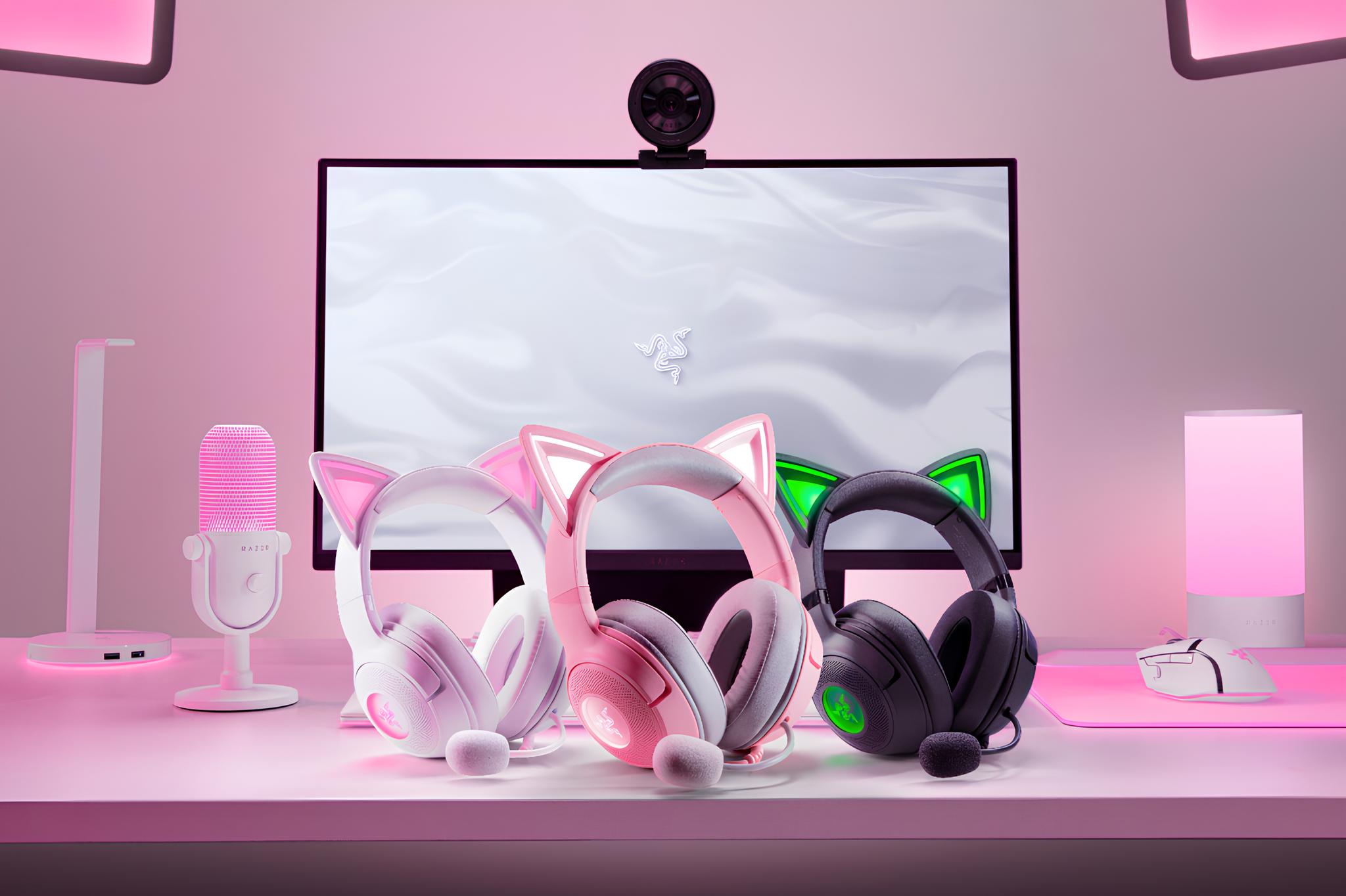 Razer mở rộng dòng Kraken Kitty V2: Thêm lựa chọn màu sắc đầy phong cách - techlade