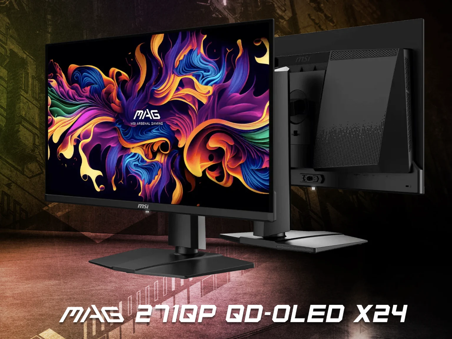 MSI 'trình làng' màn hình gaming MAG 271QPX X24 QD-OLED 240Hz: Vượt trội mọi trải nghiệm - techlade