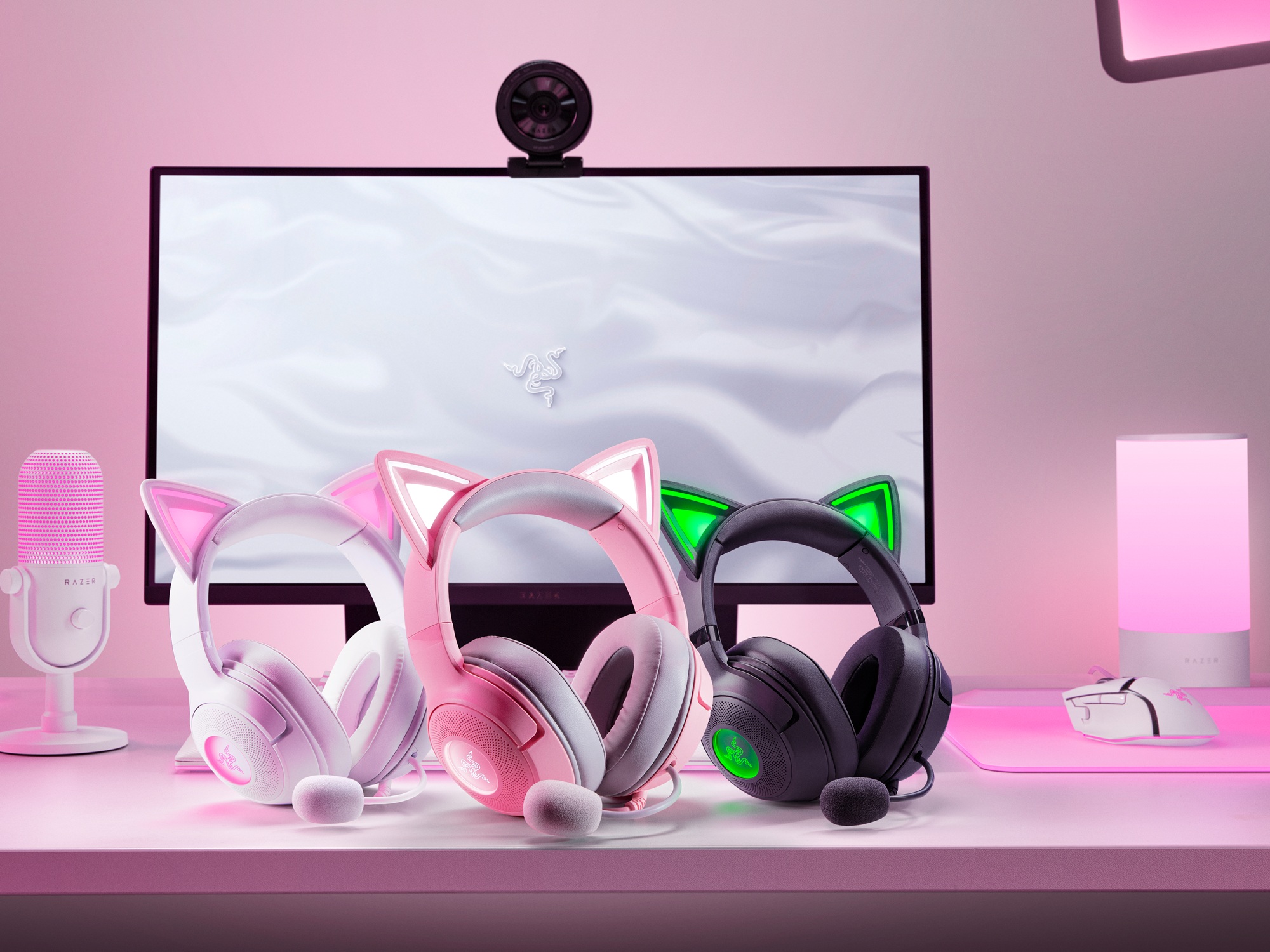 Razer "làm mới" tai nghe gaming với sắc trắng và đen huyền bí - Techlade