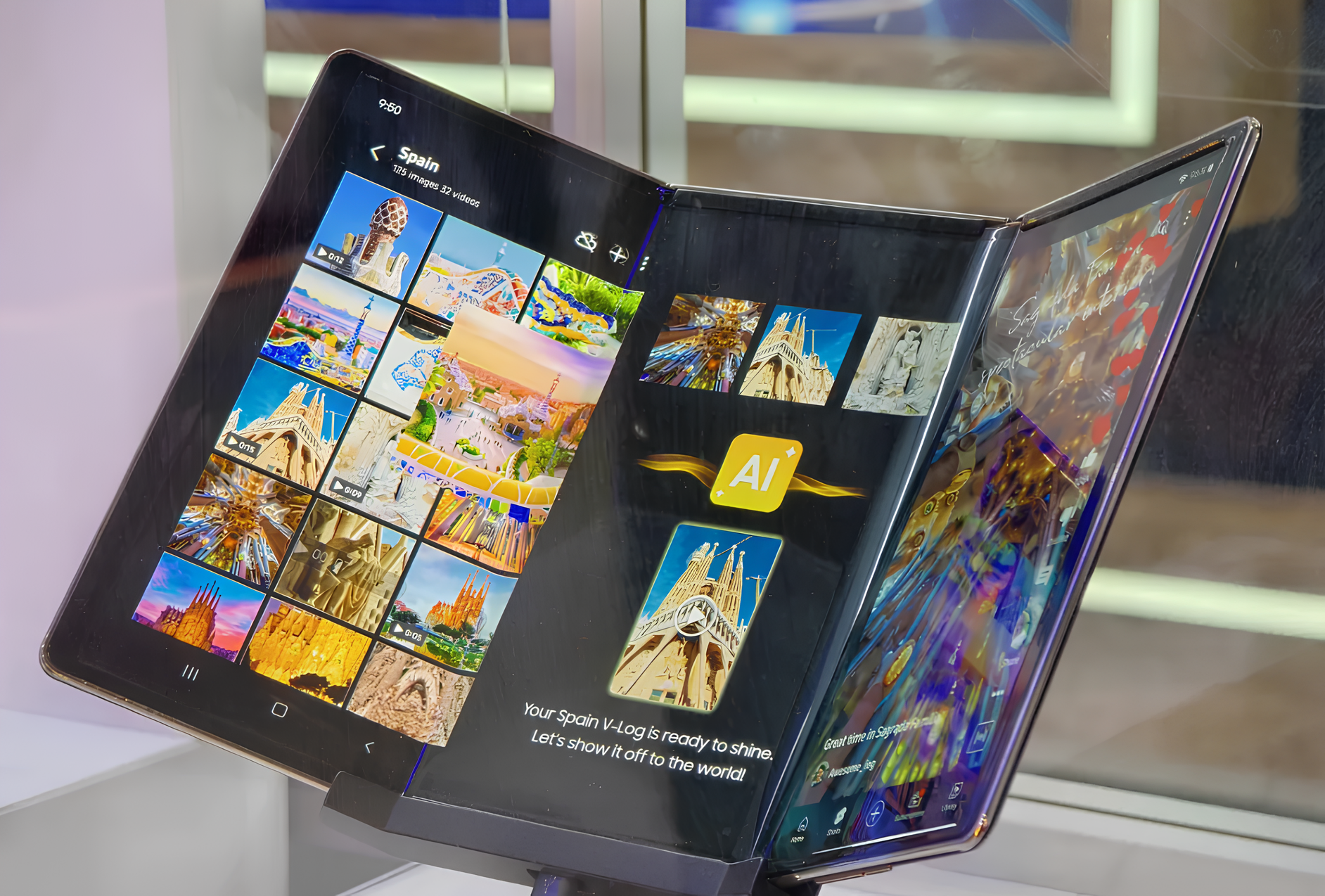 Samsung Flex G: Smartphone màn hình gập ba đầu tiên của Samsung sắp ra mắt - Techlade