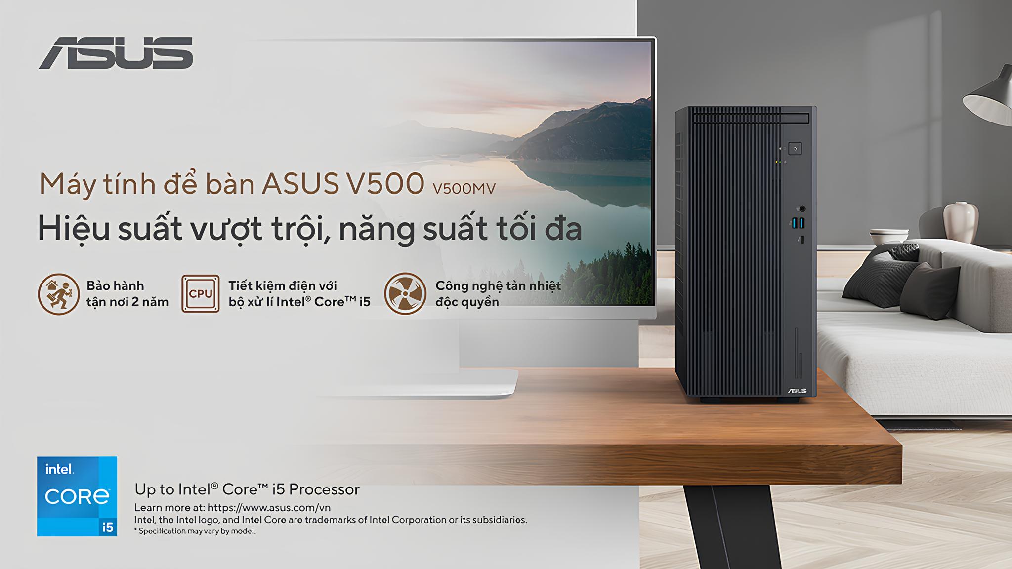 SUS V500: Tiết kiệm không gian, tối ưu hiệu năng, an tâm với bảo hành tận nơi - techlade