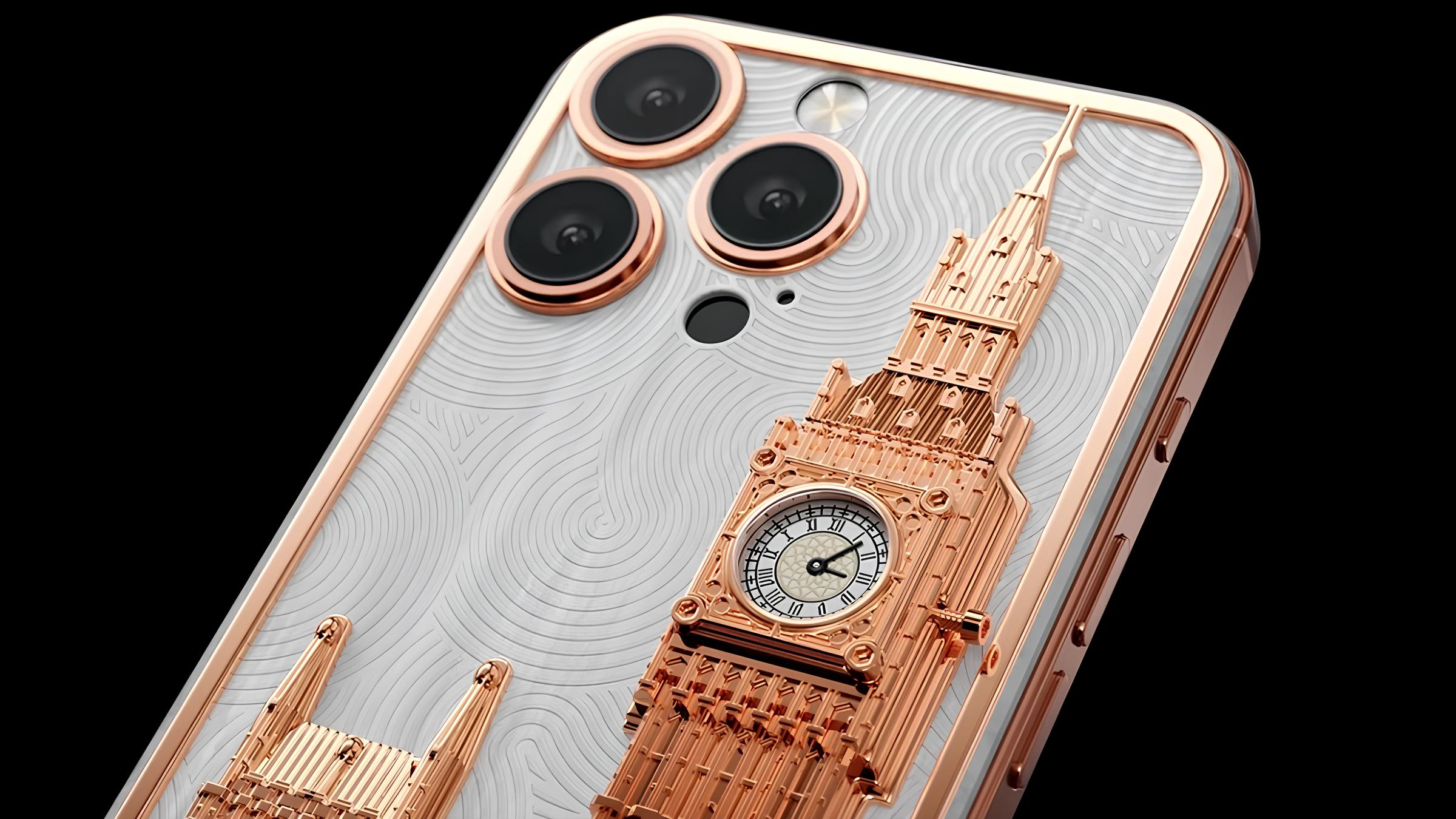 iPhone phiên bản Big Ben: Tuyệt tác đồng hồ độc đáo từ Caviar - techlade