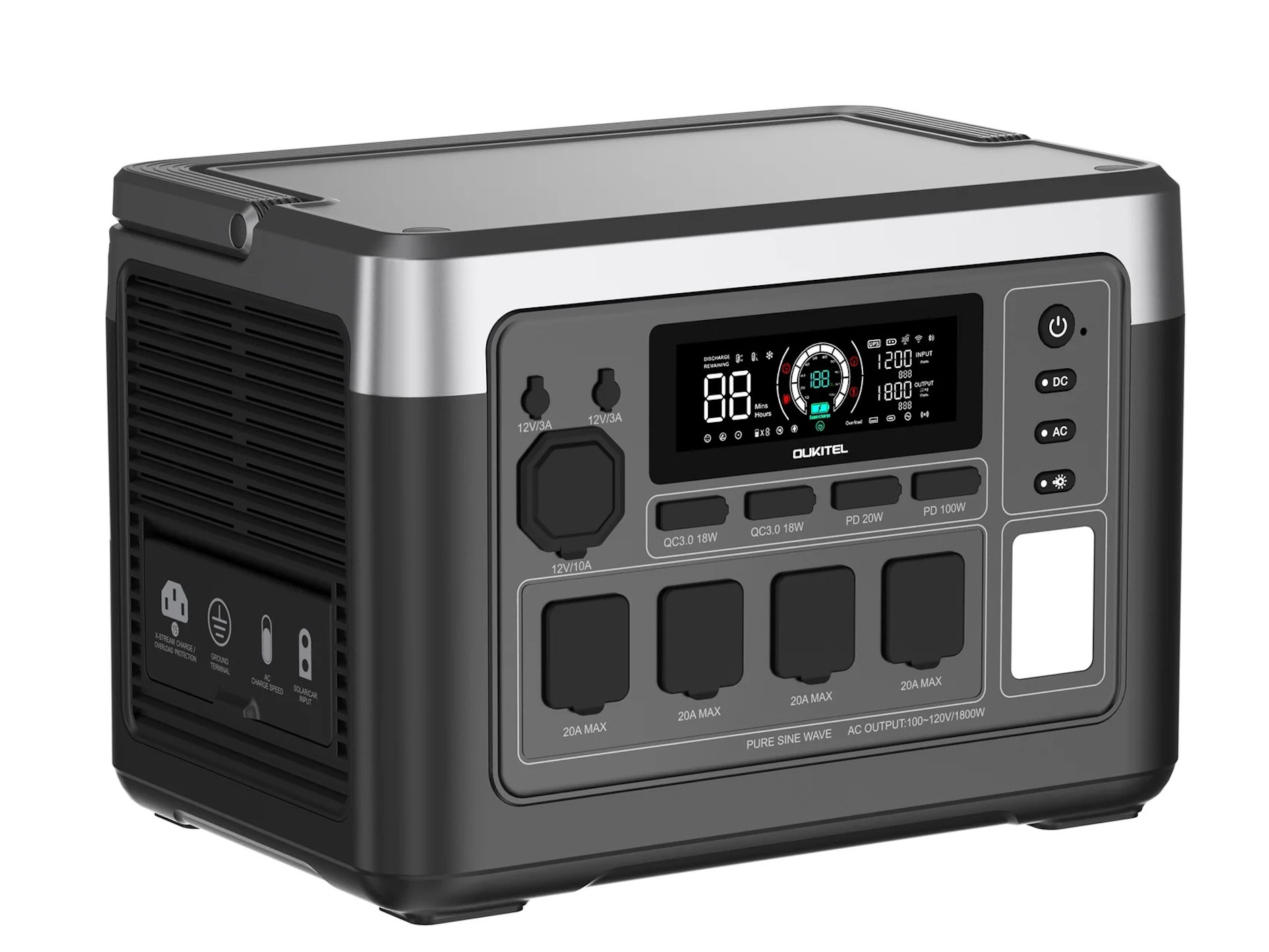 Oukitel P1000 Plus: Trạm sạc di động mạnh mẽ, hỗ trợ điều khiển qua ứng dụng - Techlade