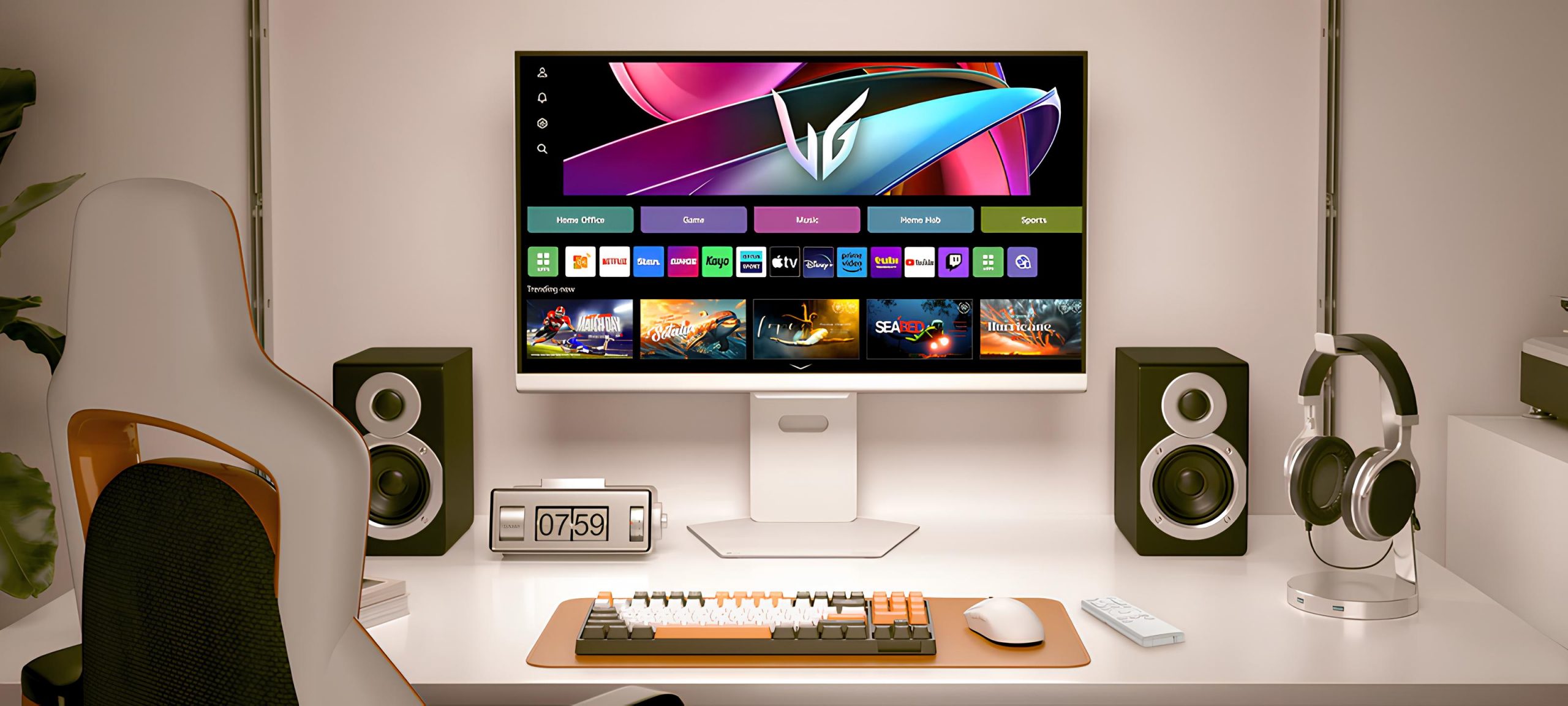 LG ra mắt UltraGear 32G810SA-W: Màn hình gaming 4K 144Hz tích hợp tính năng Smart TV - techlade