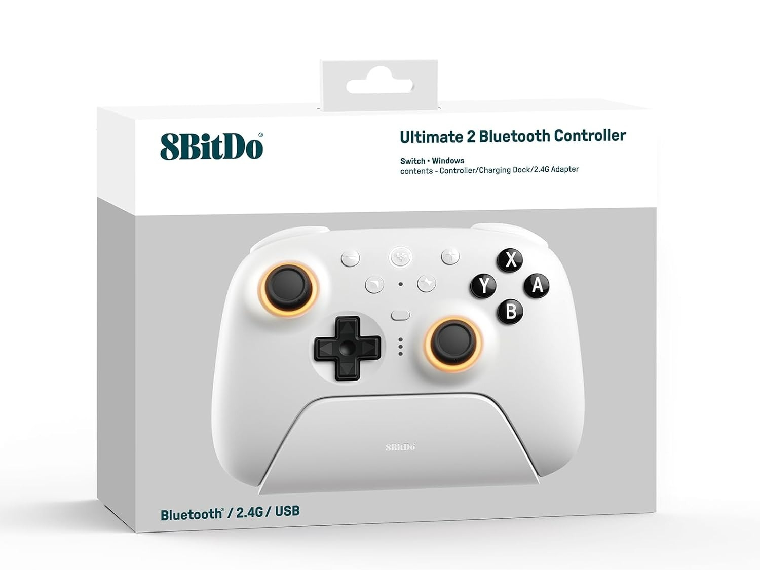 8BitDo Ultimate 2 Bluetooth: Tay cầm chơi game đa năng, tương thích Nintendo Switch - Techlade